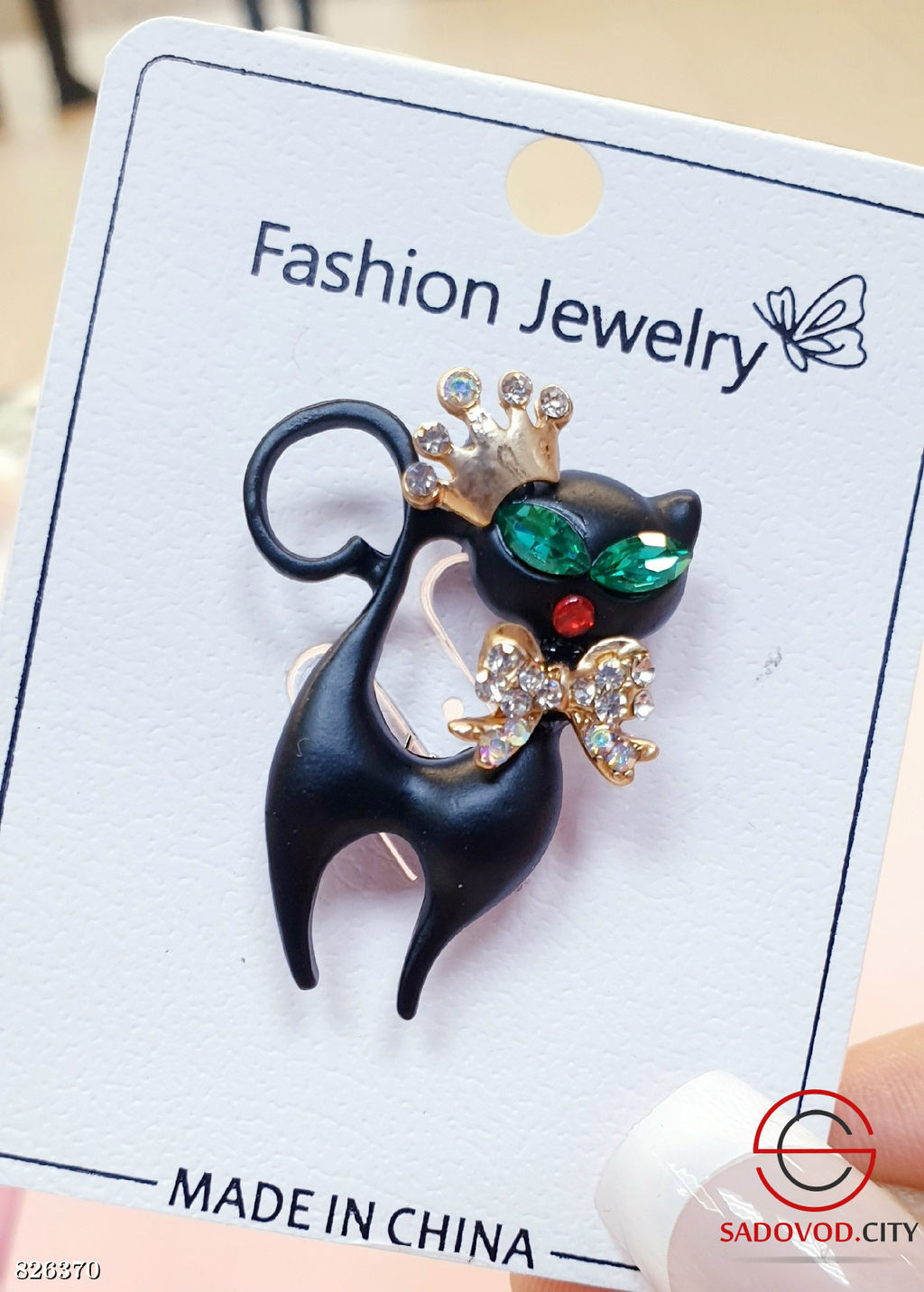 Брошь женская на булавке