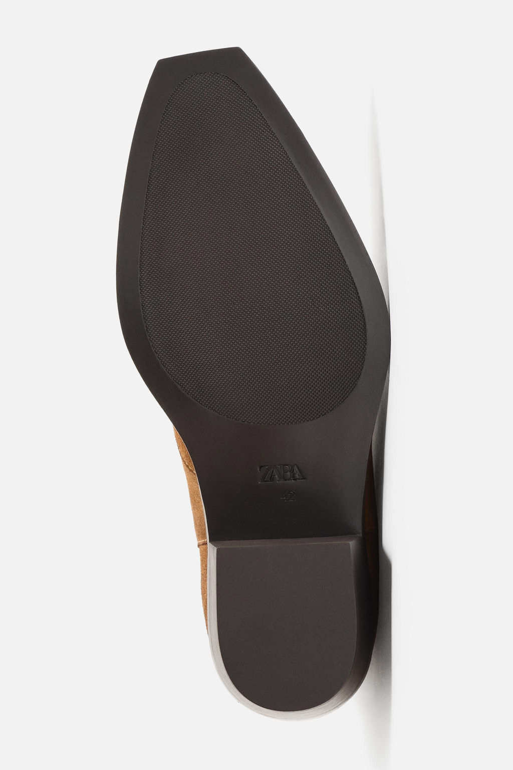 LEATHER COWBOY BOOTS - Zara фото 7