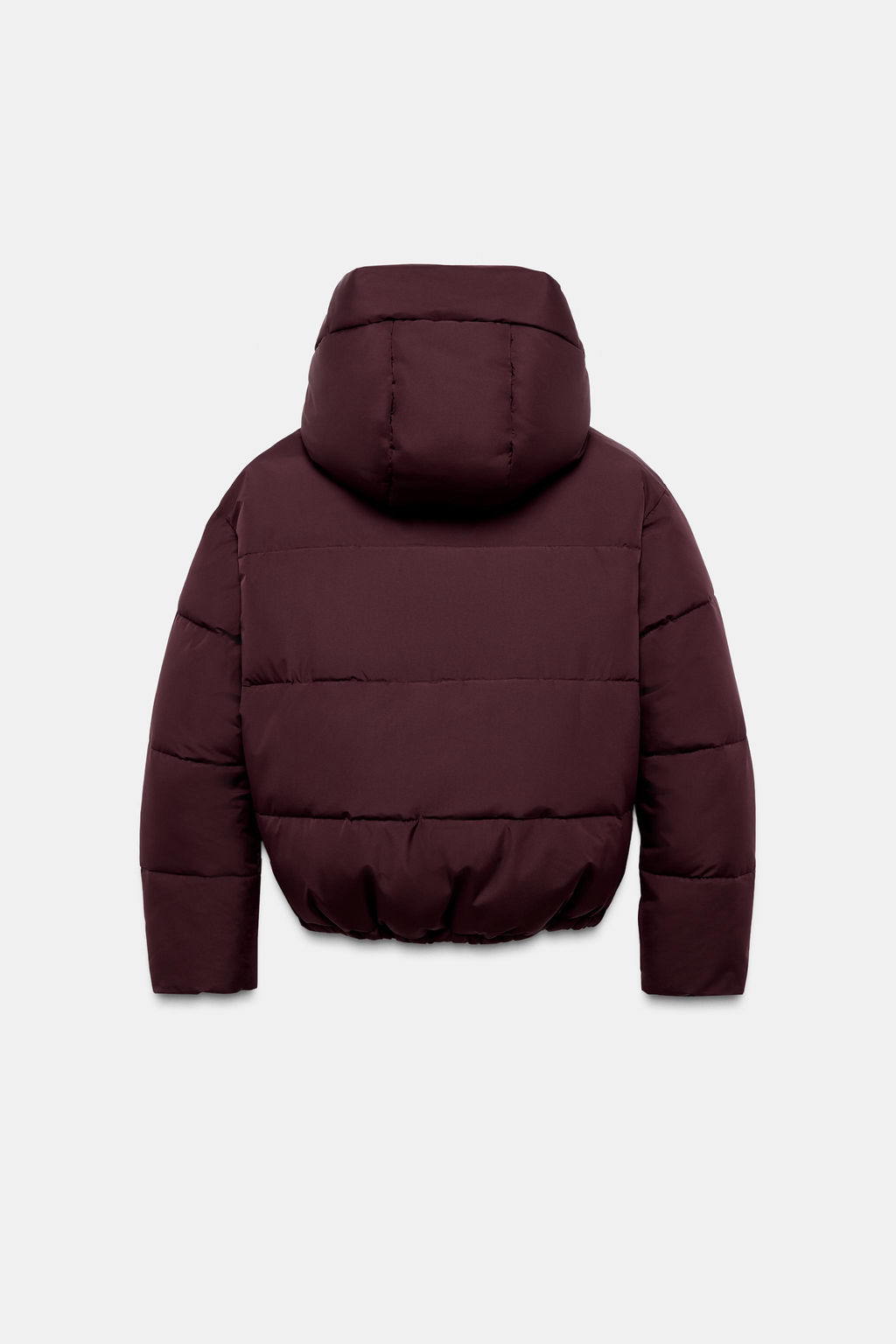 SHORT WATER-REPELLENT WINDPROOF HOODED ANORAK - Zara фото 19