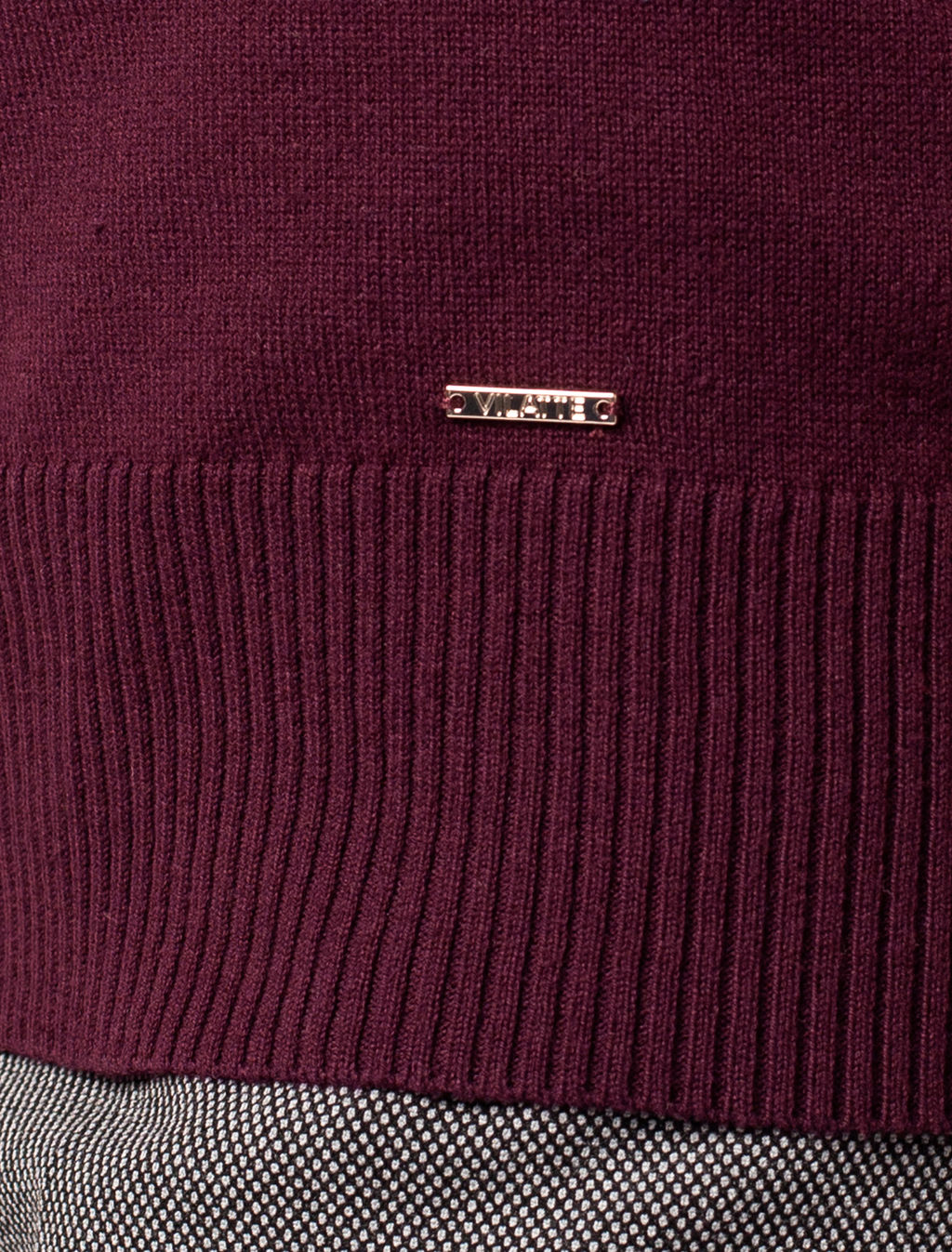 VILATTE / Джемпер с из хлопка с нейлоном  фото 2