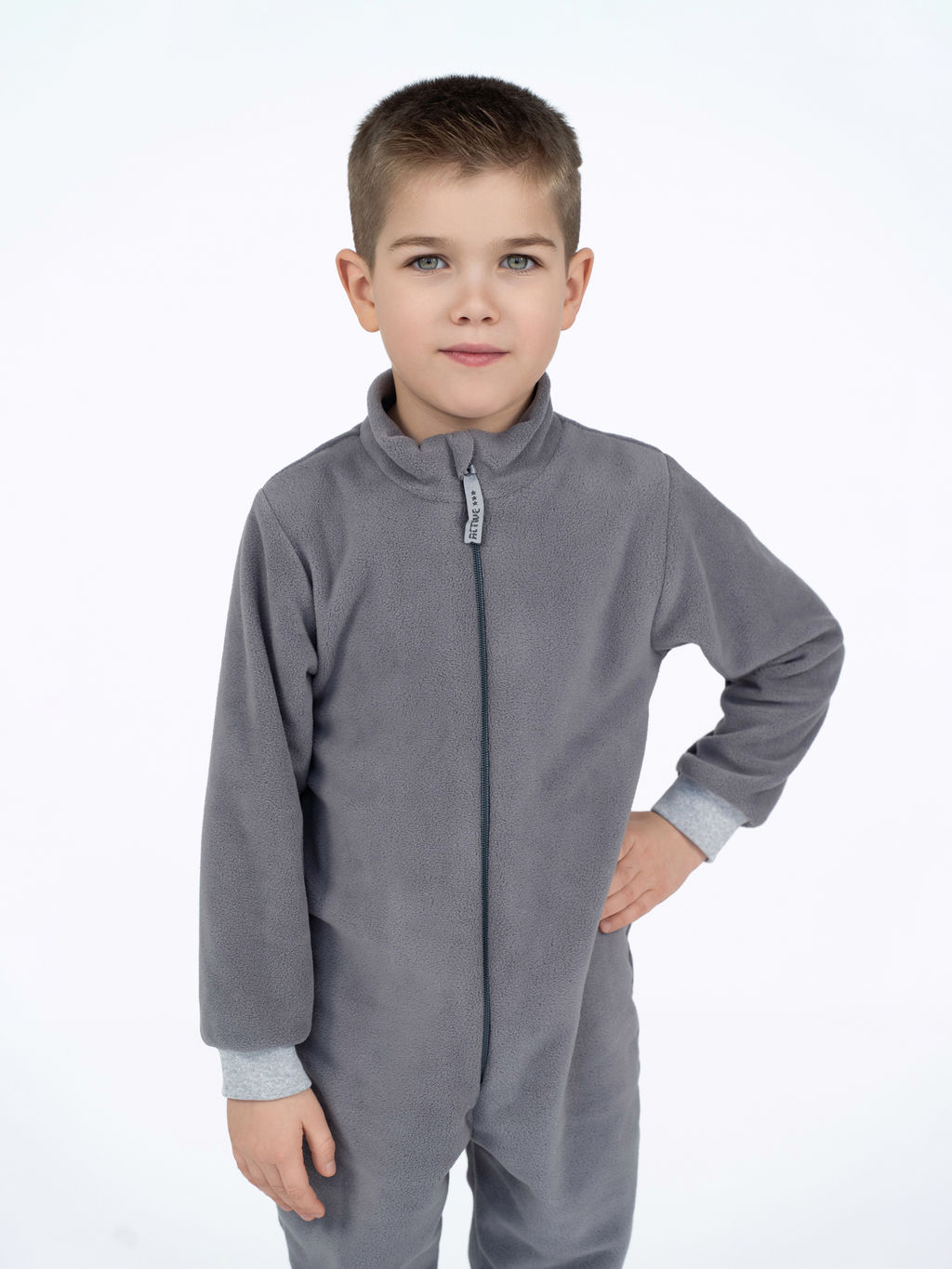 Комбинезон детский серый