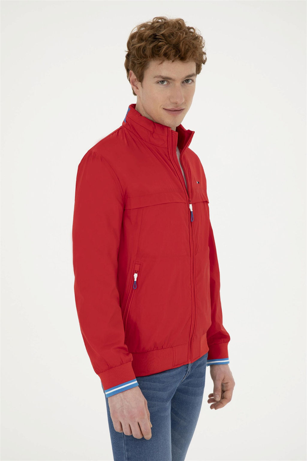 Мужское красное пальто Неожиданная скидка в корзине - U.s. polo assn фото 3