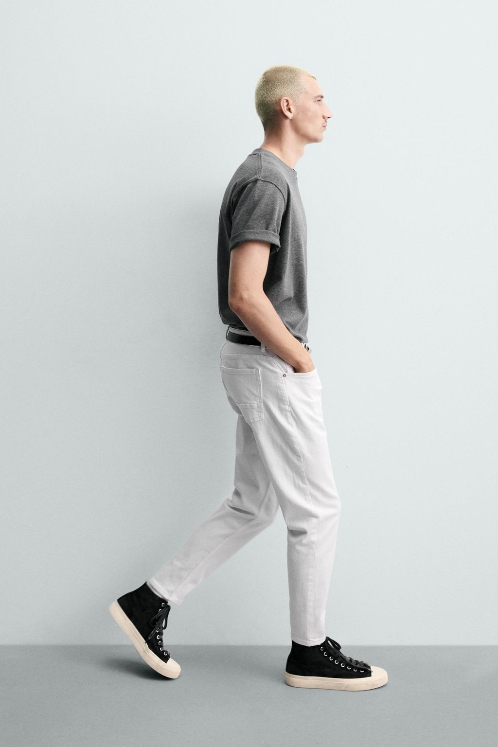 JEANS SKINNY FIT / Blanco - Zara фото 6