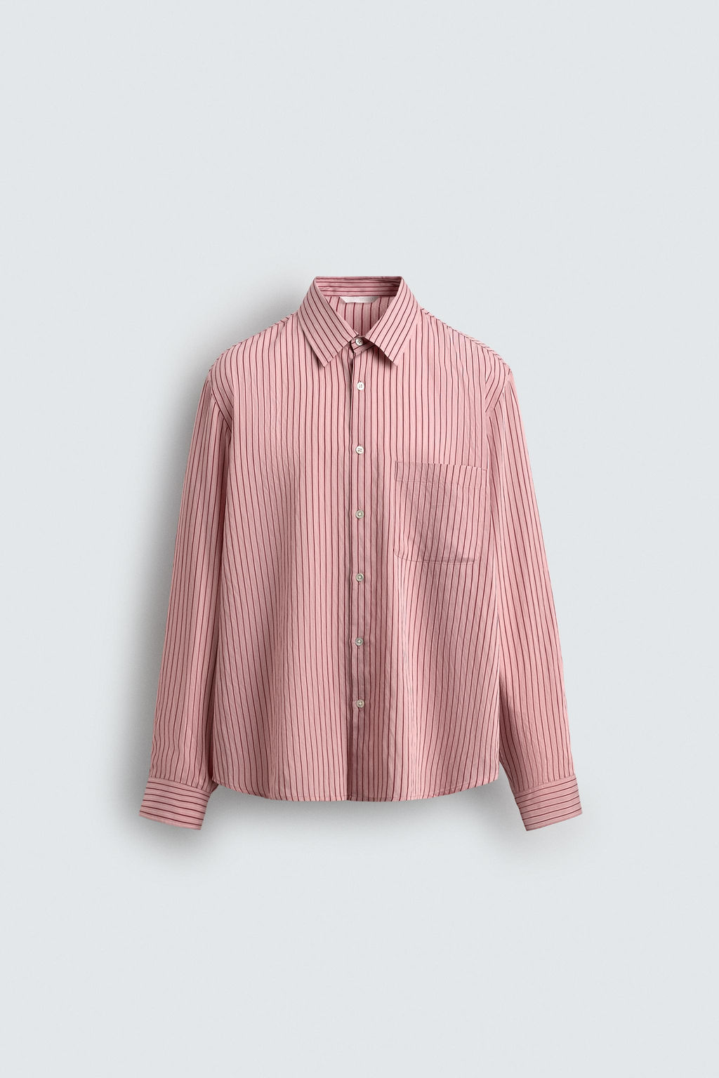 STRIPED FLOWING SHIRT - Zara фото 7
