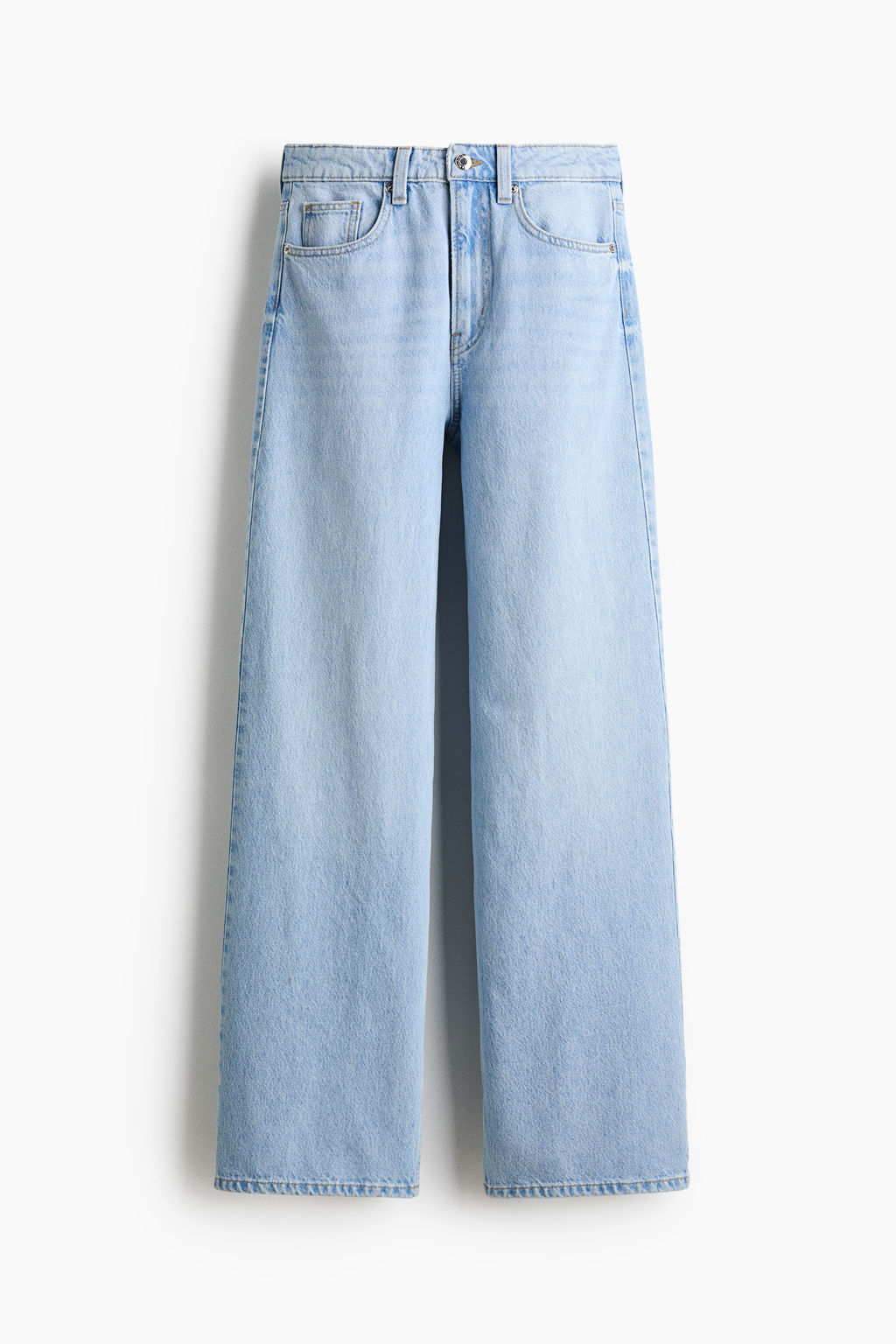 Wide High Waist Jeans - H&m фото 14