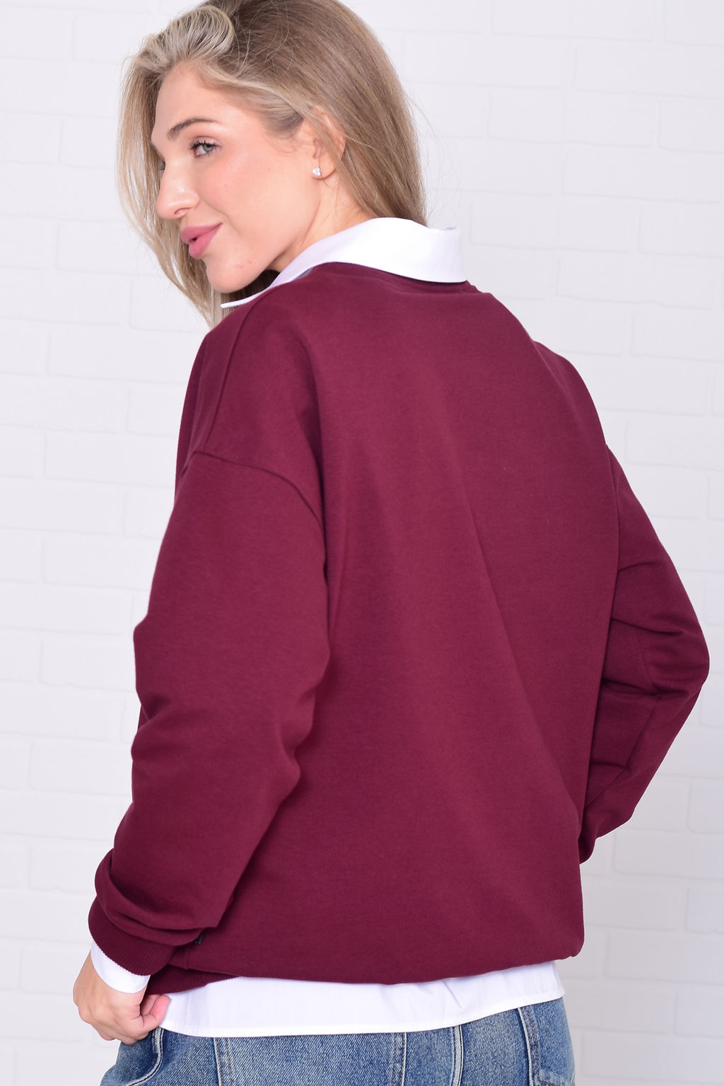 Свитшот женский 6-221 из футера двунитки - Новое кимоно фото 15