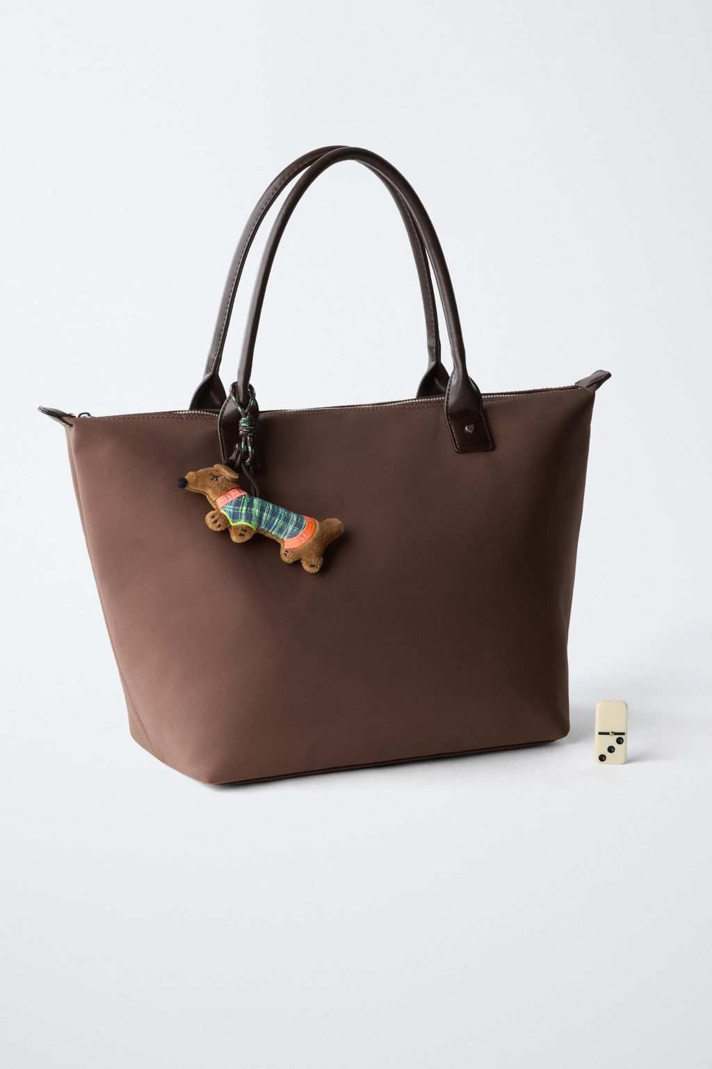SHOPPER CHARM / Marr?n - Zara фото 6