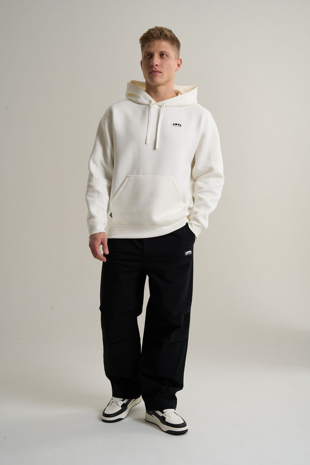 Брюки текстильные Черный ANTA SKATE Woven Casual Pants фото 3