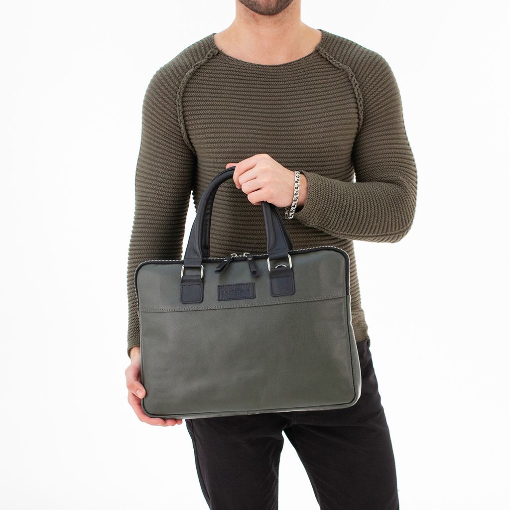 Деловая сумка для ноутбука Anson Black - Lakestone фото 28