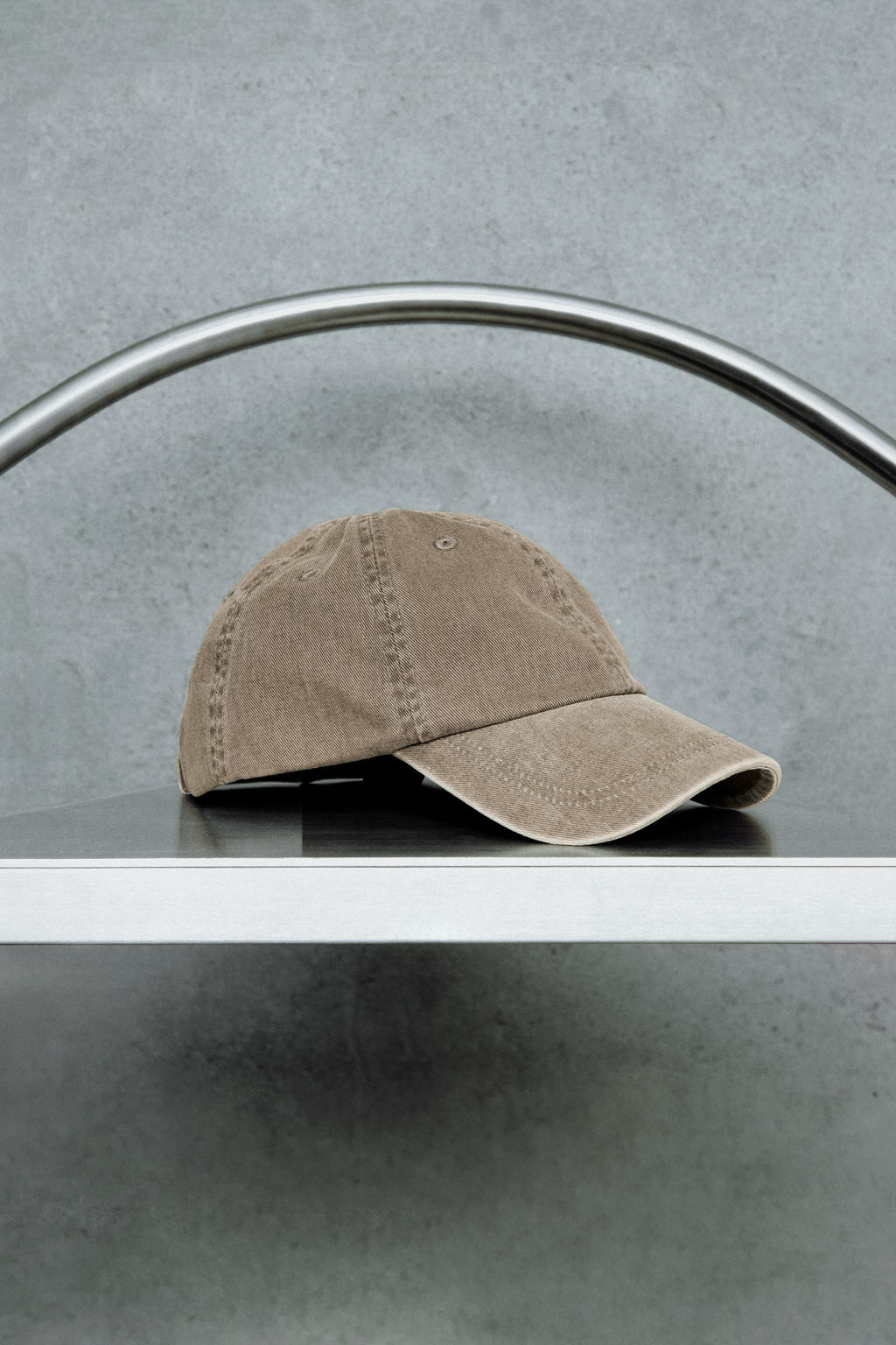 STORIESZ - GORRA EFECTO LAVADO / Marr?n - Zara фото 8