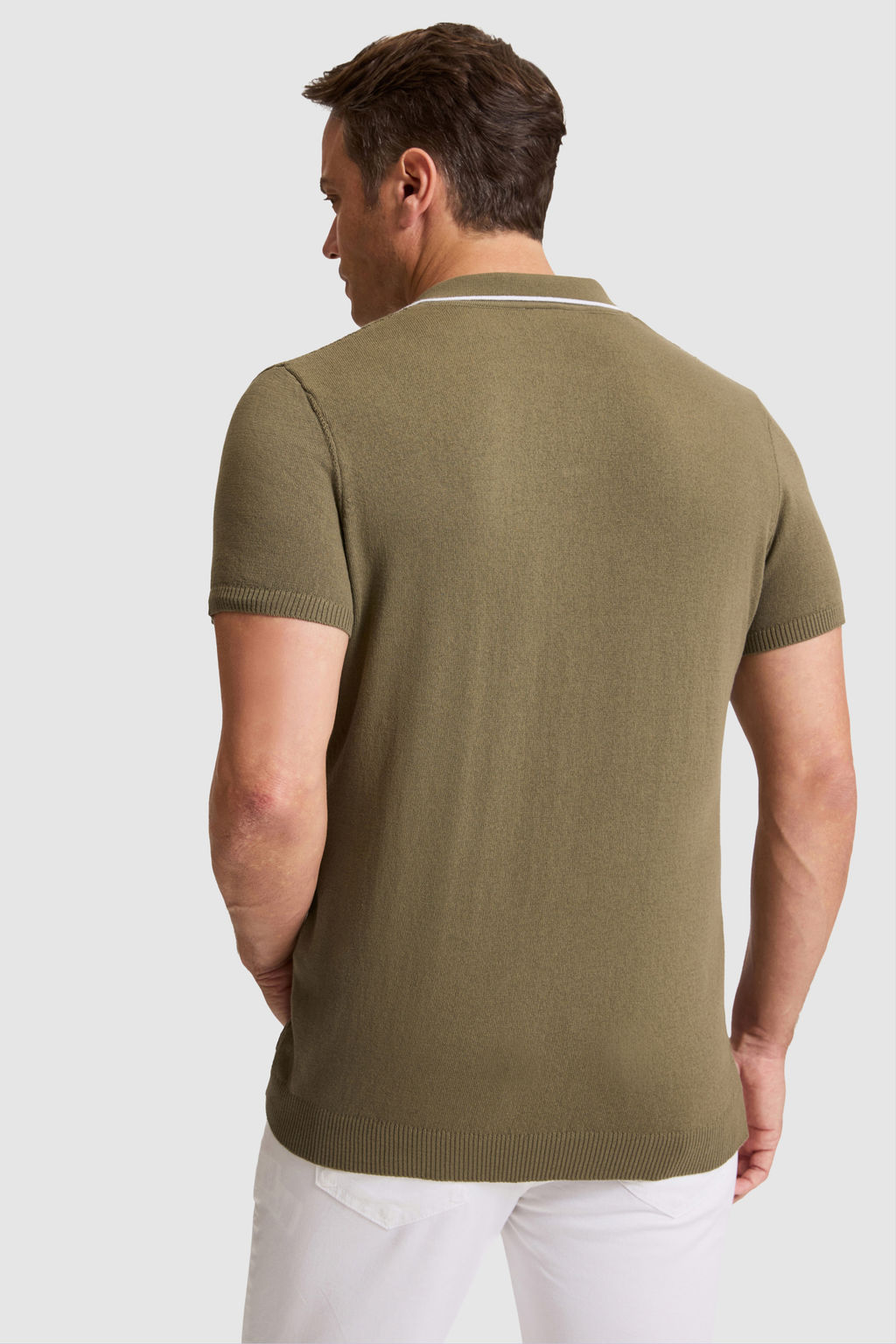 Erkek Haki Slim Fit Polo Yaka Triko TiЕГrt - U.s. polo assn фото 6