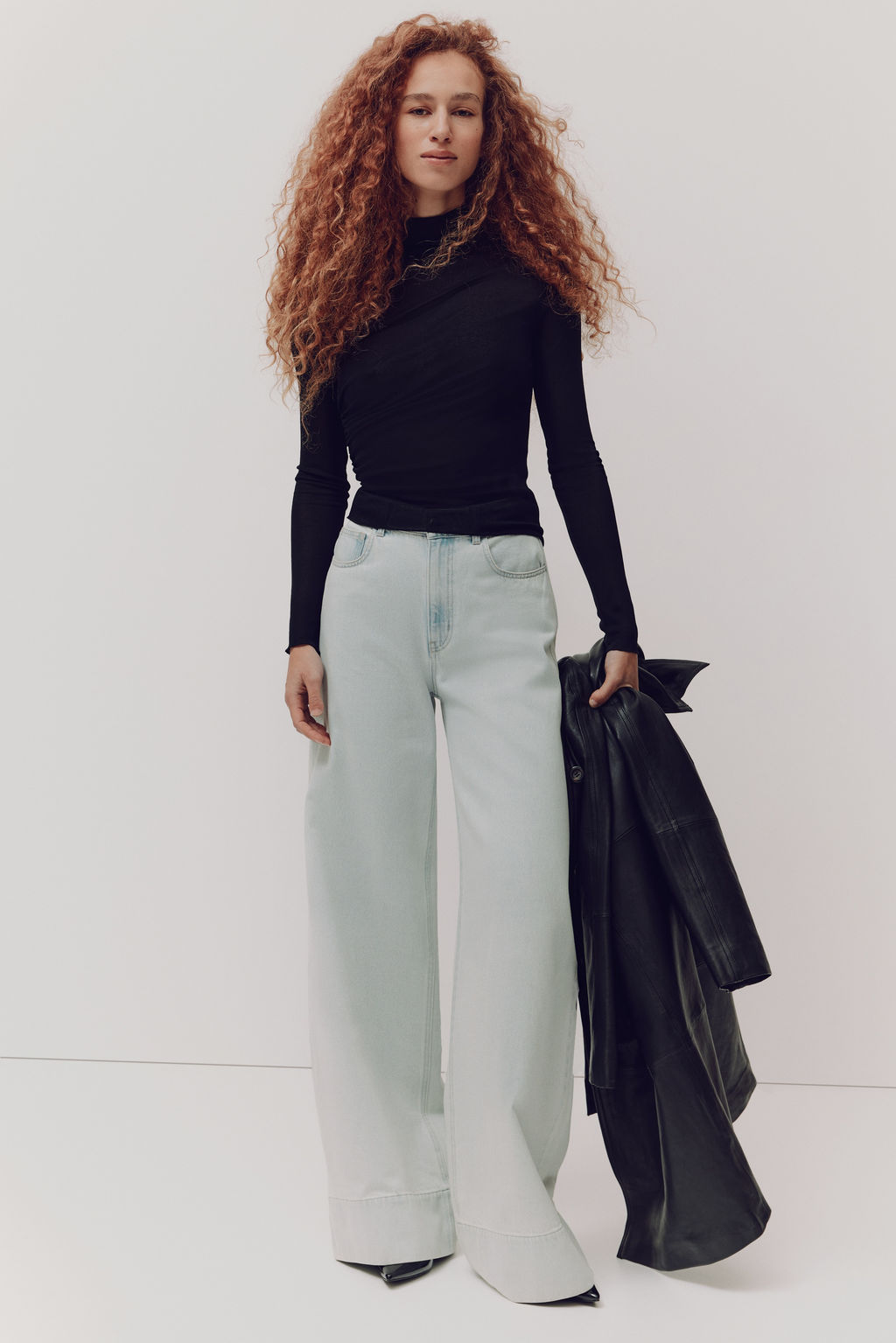 Top en punto transparente - H&m фото 2