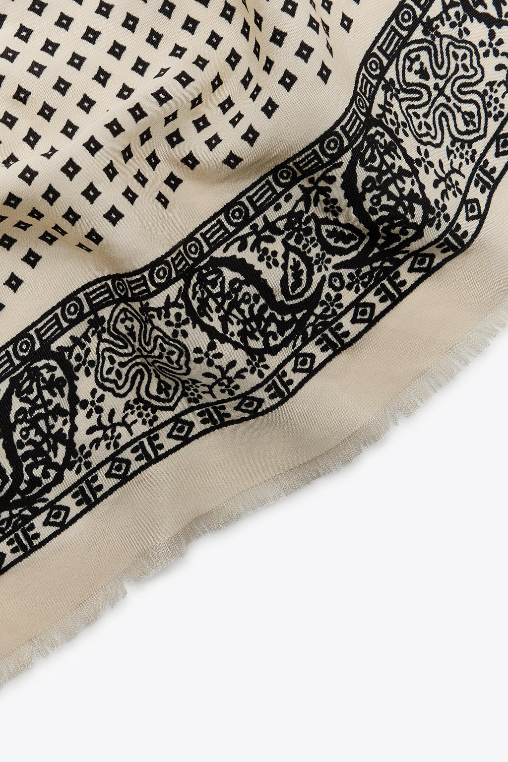 PRINTED SATIN BANDANNA - Zara фото 3