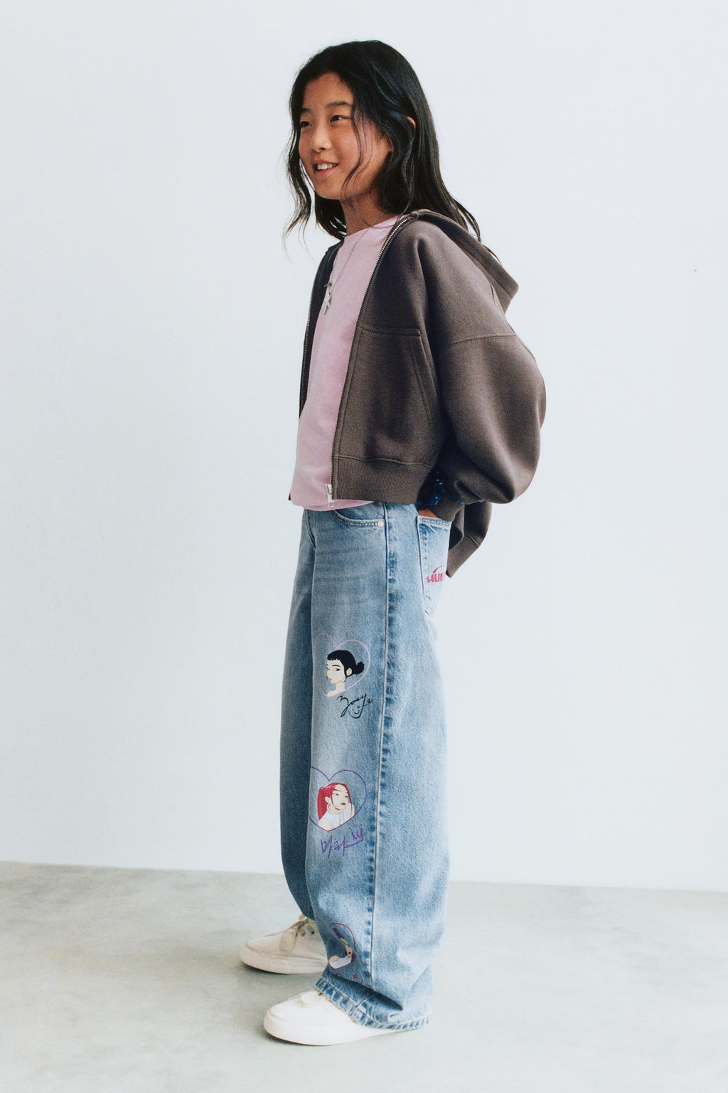 WIDE-LEG JEANS - Zara фото 8