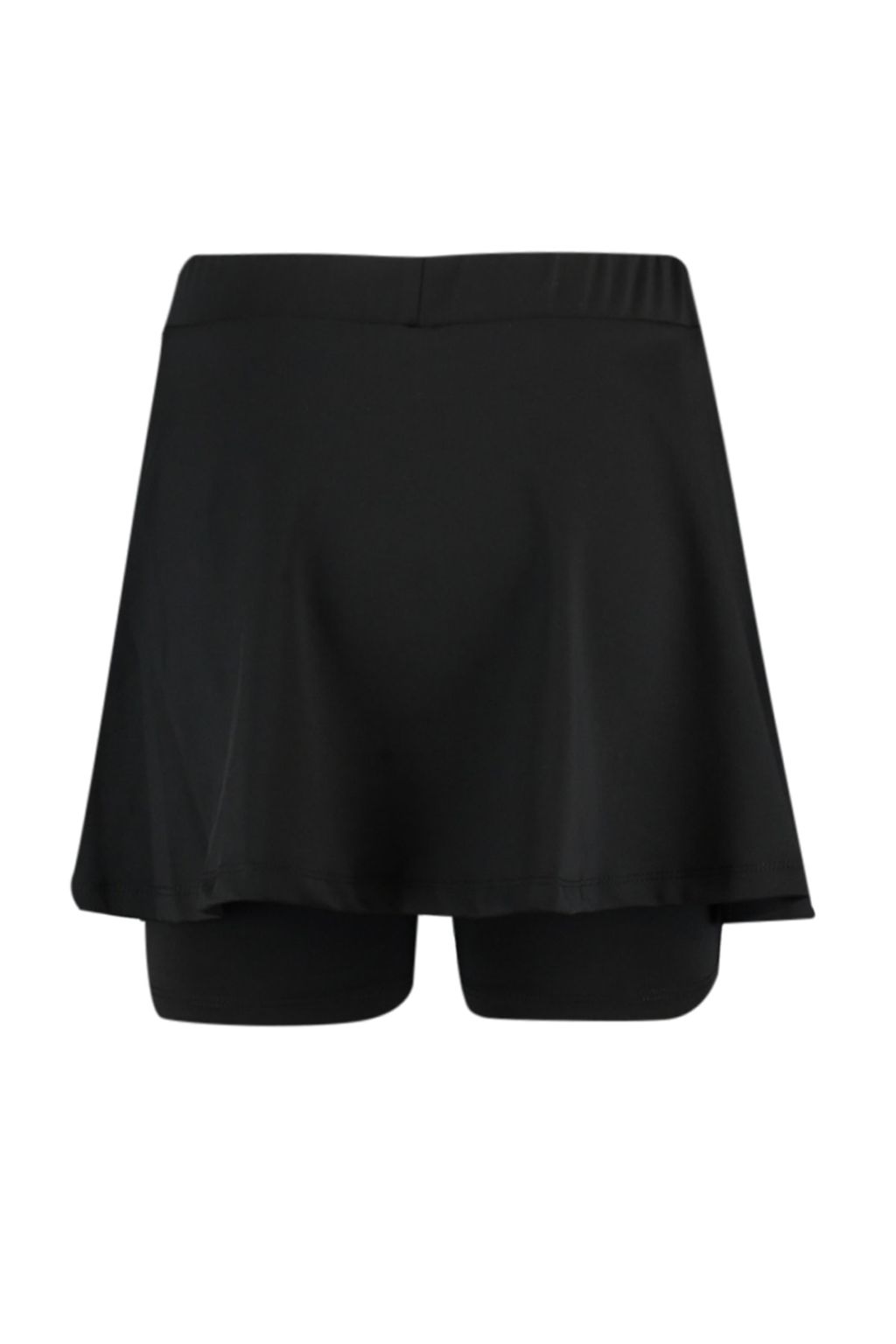 Siyah 2 Katmanl? Ici Sortlu Tenis Orme Spor Sort Etek TWOSS22SR00067