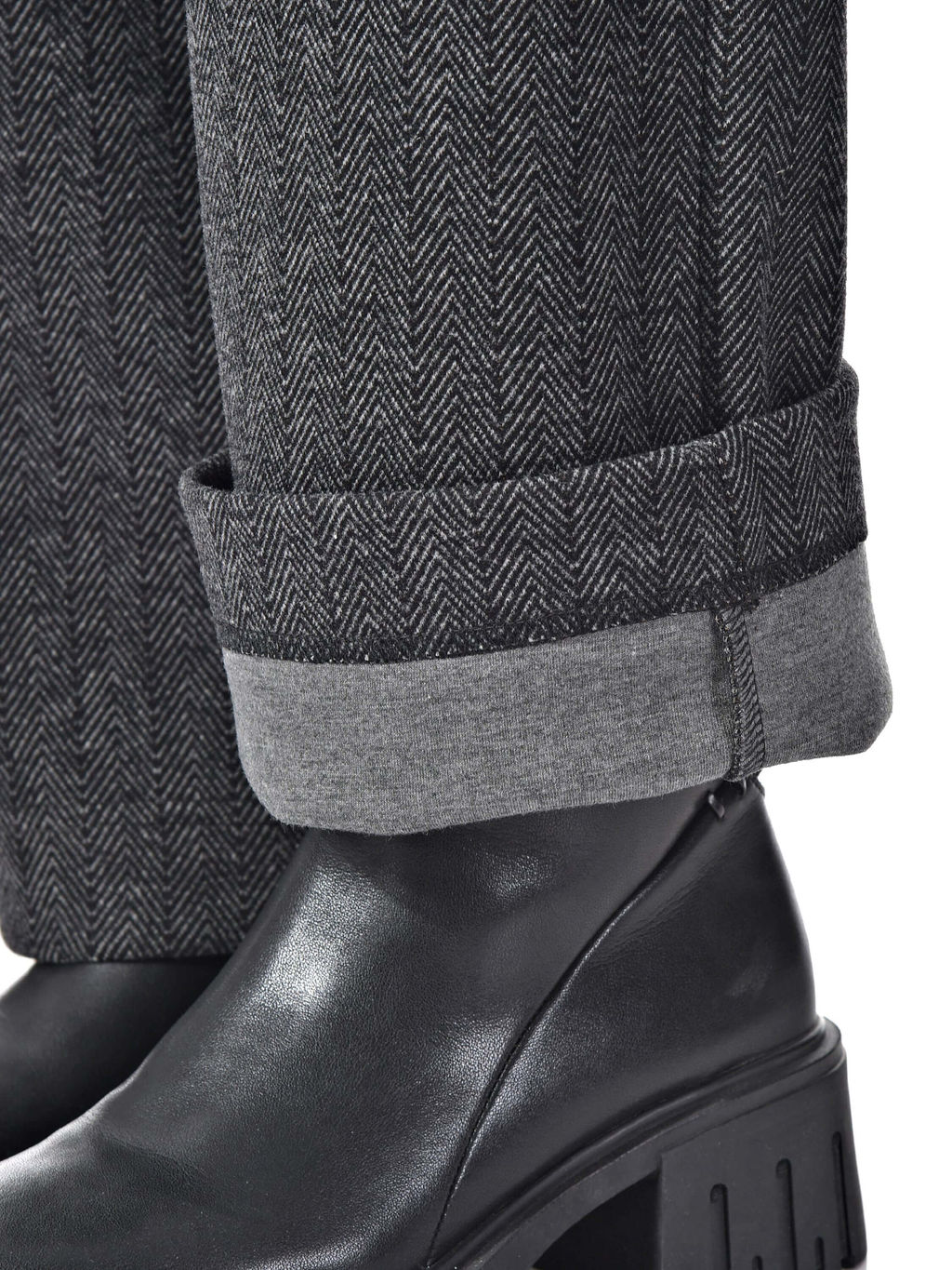 в составе шерсть брюки утепленные - А+б коллекция фото 25