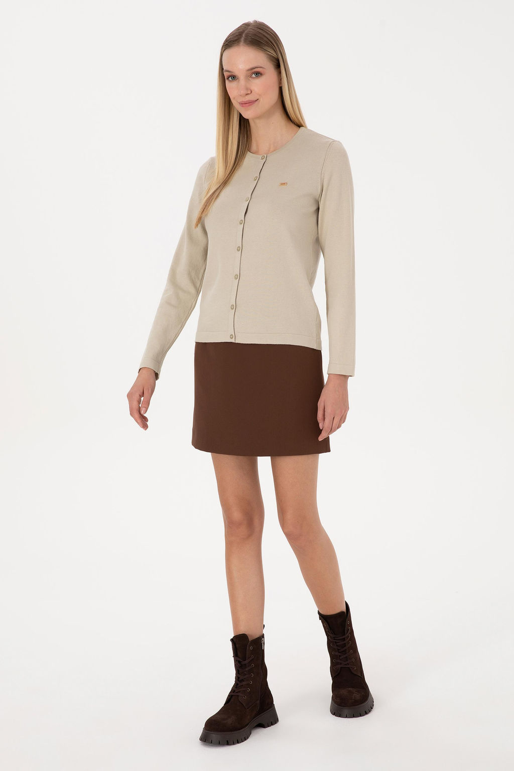 Kad_n A__k Haki Basic Triko H_rka - U.s. polo assn фото 4