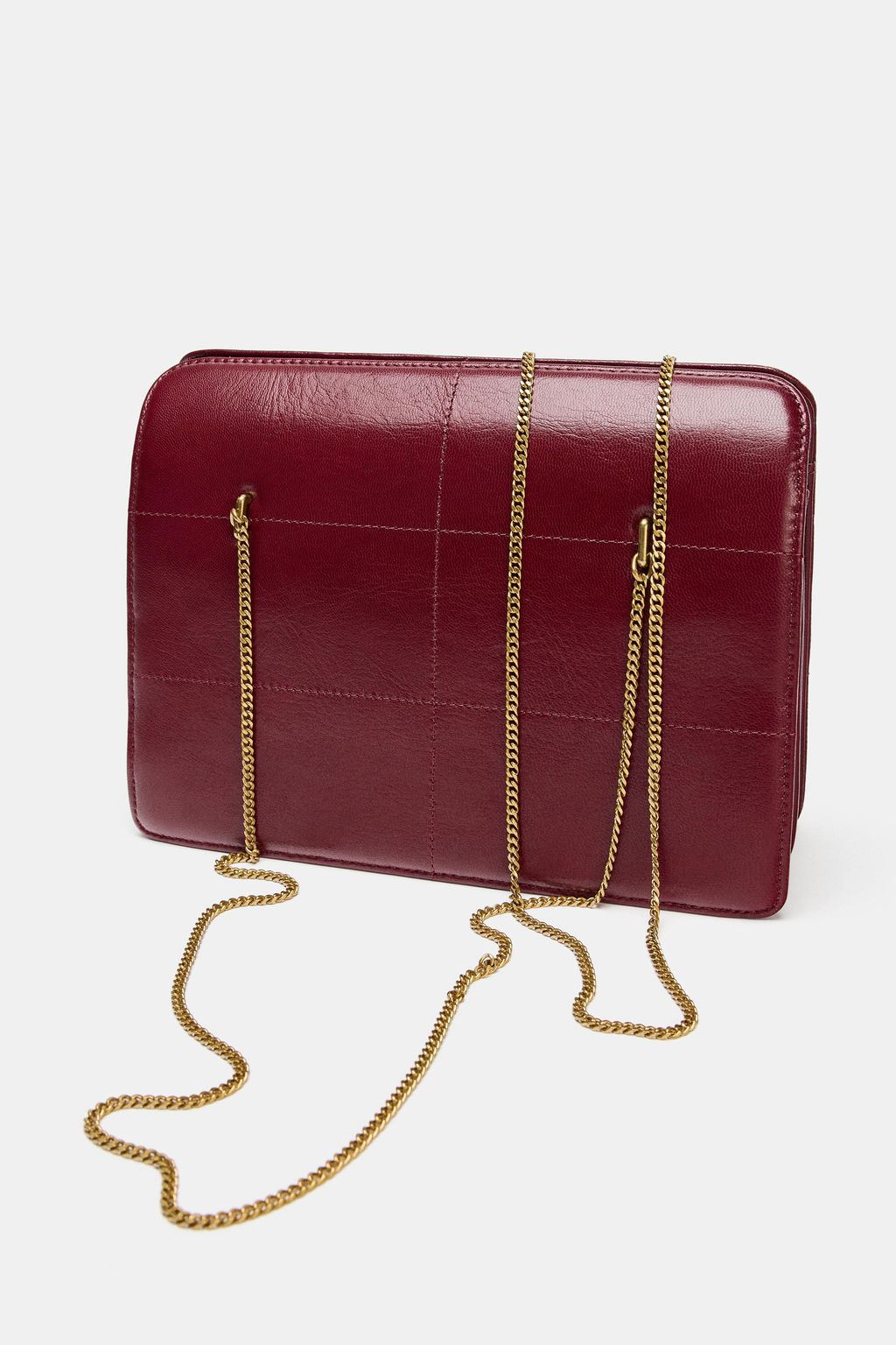 LEATHER SHOULDER BAG - Zara фото 11
