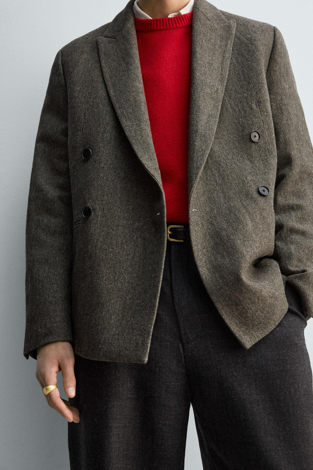 LIMITED EDITION TEXTURED BLAZER - Zara фото 6