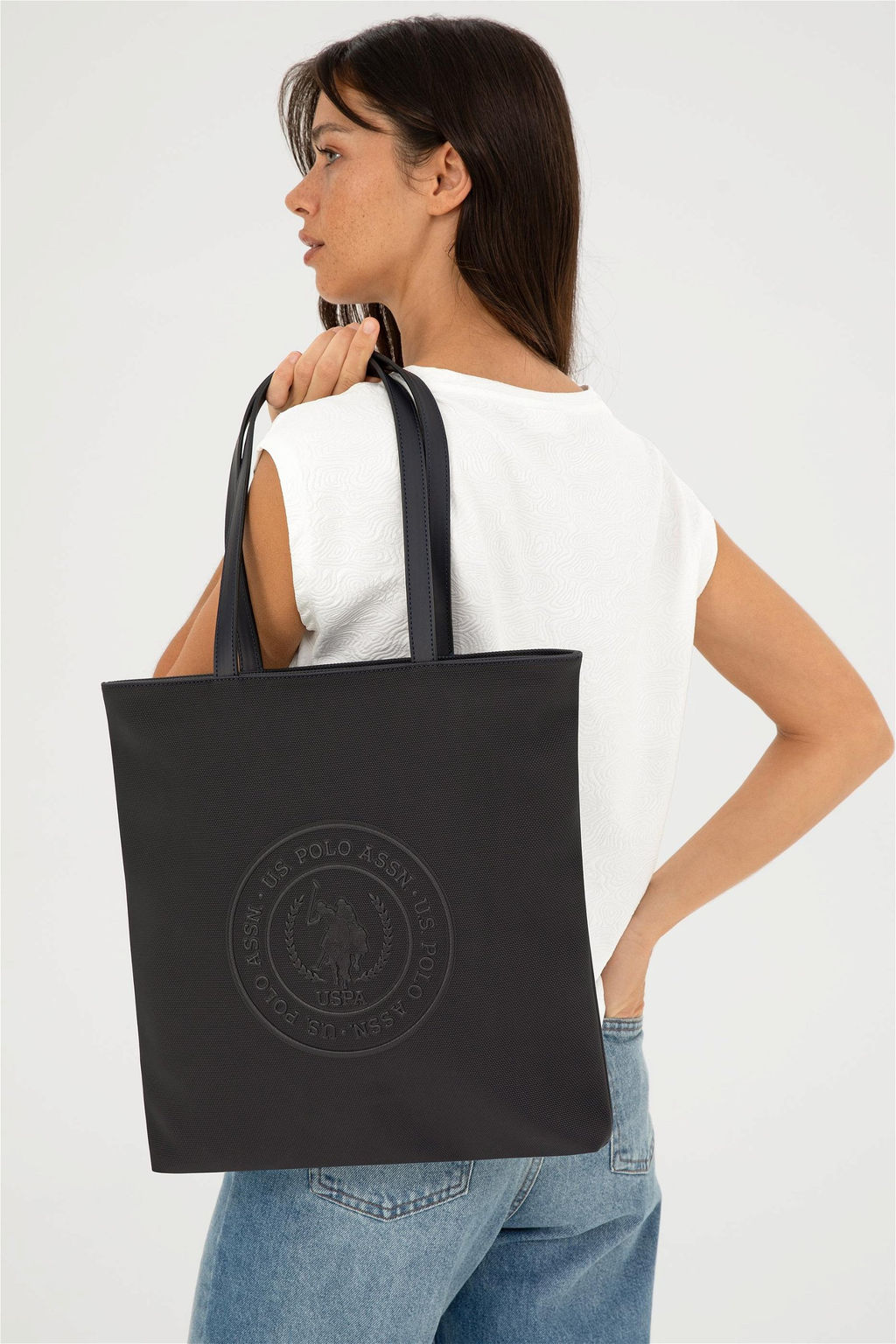 Женская темно-синяя сумка через плечо Неожиданная скидка в корзине - U.s. polo assn фото 2