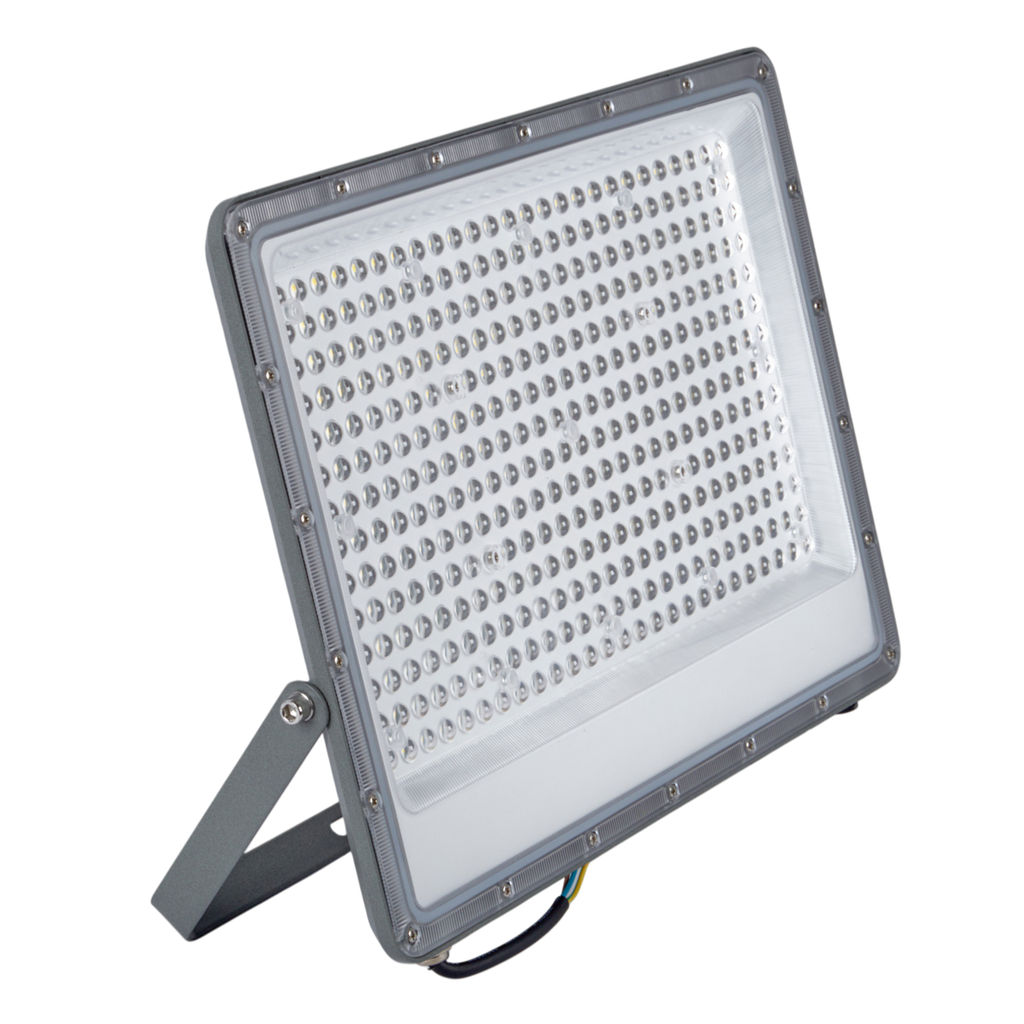 ULF-F52B-300W/6500K IP65 200-240V GREY Прожектор светодиодный. Дневной свет (6500K). Угол 60 градусов. Корпус серый. TM Uniel