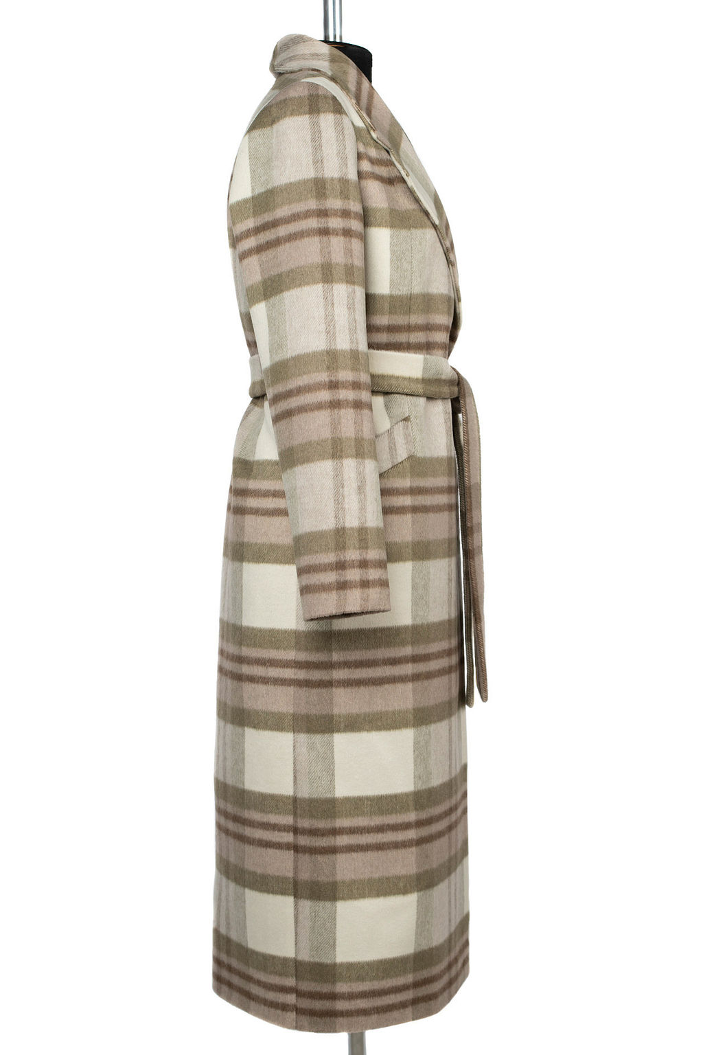 Пальто женское демисезонное (пояс) - El podio фото 12