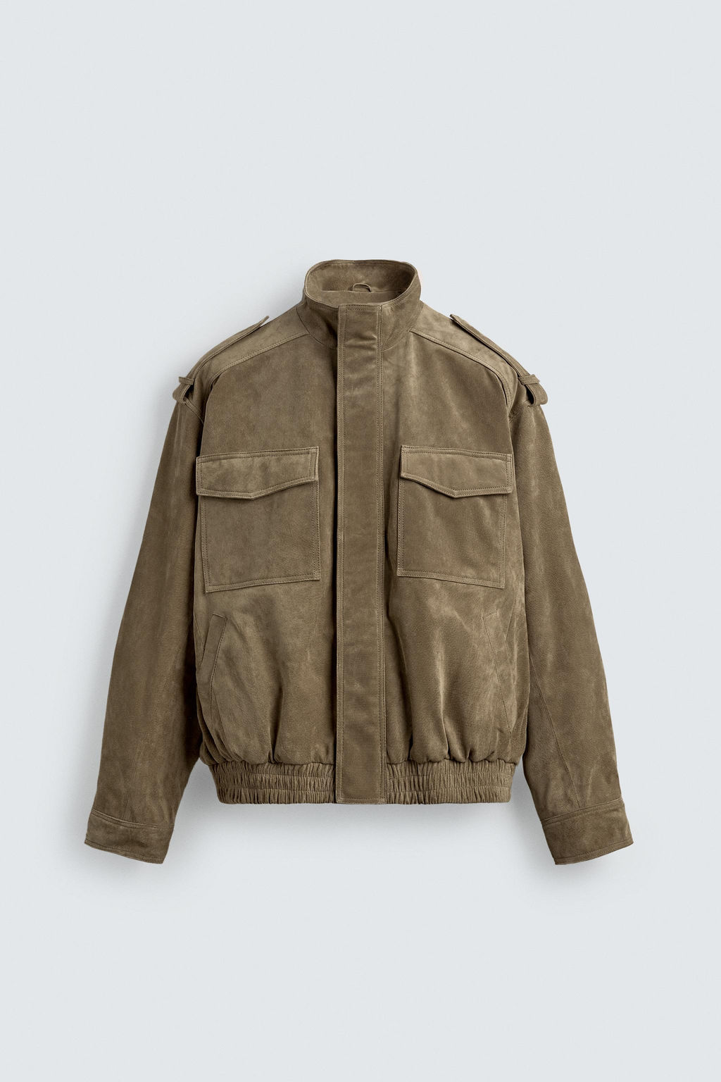 SUEDE LEATHER JACKET - Zara фото 15