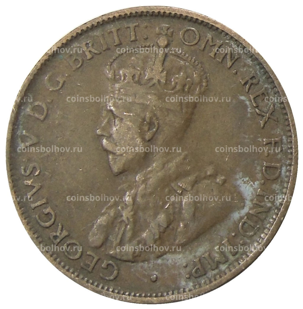 1/2 пенни 1927 года Австралия