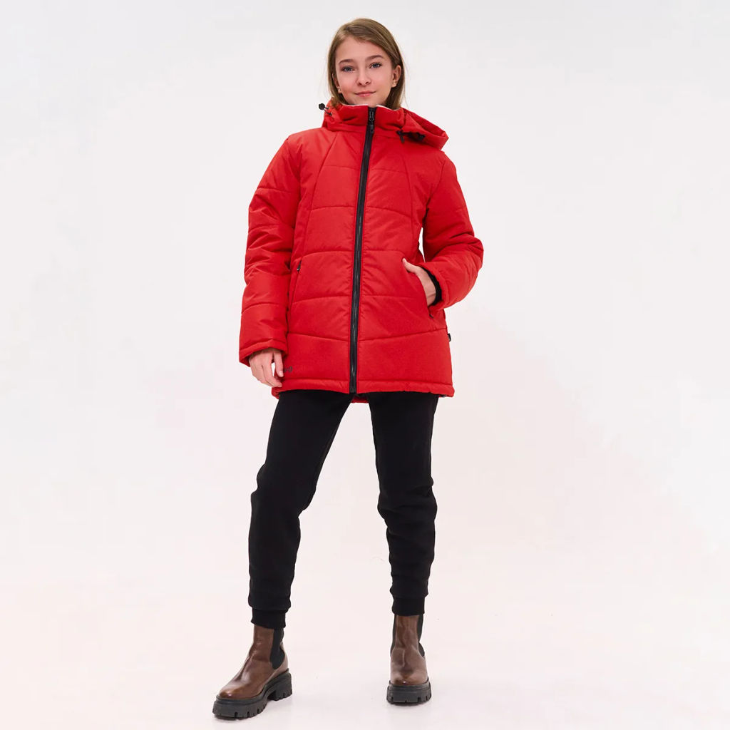 RODOS Куртка для девочки мембрана зима М-316 Розовый  фото 70