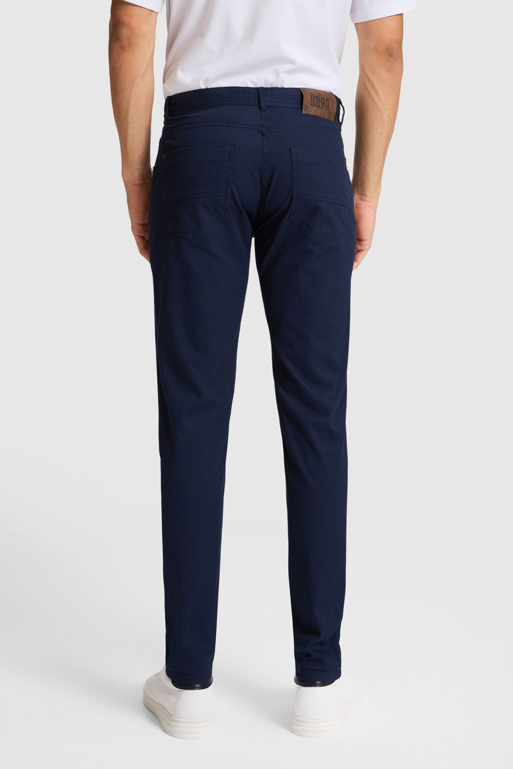 Erkek Lacivert Kanvas / Chino Pantolon - U.s. polo assn фото 5