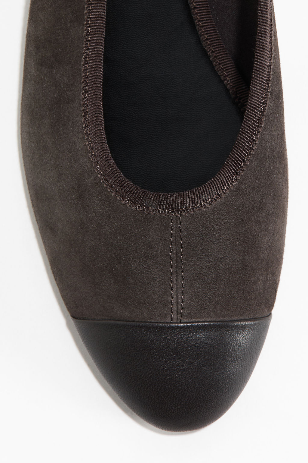 Suede ballet flats - H&m фото 4