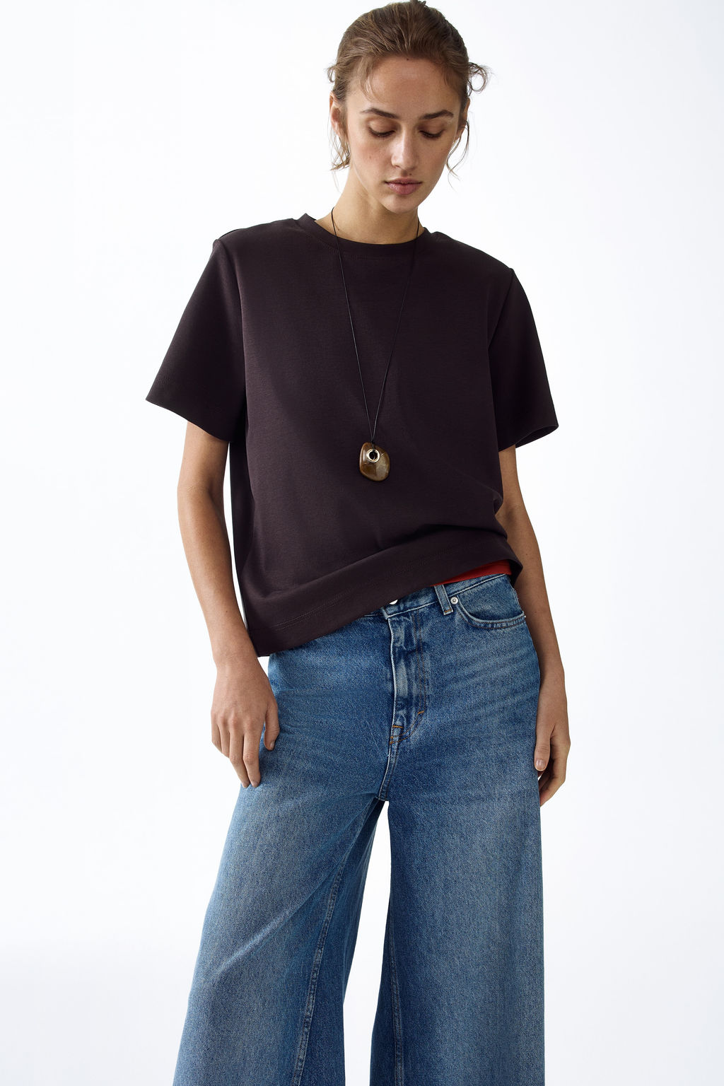 Camiseta en algod?n pima - H&m фото 6