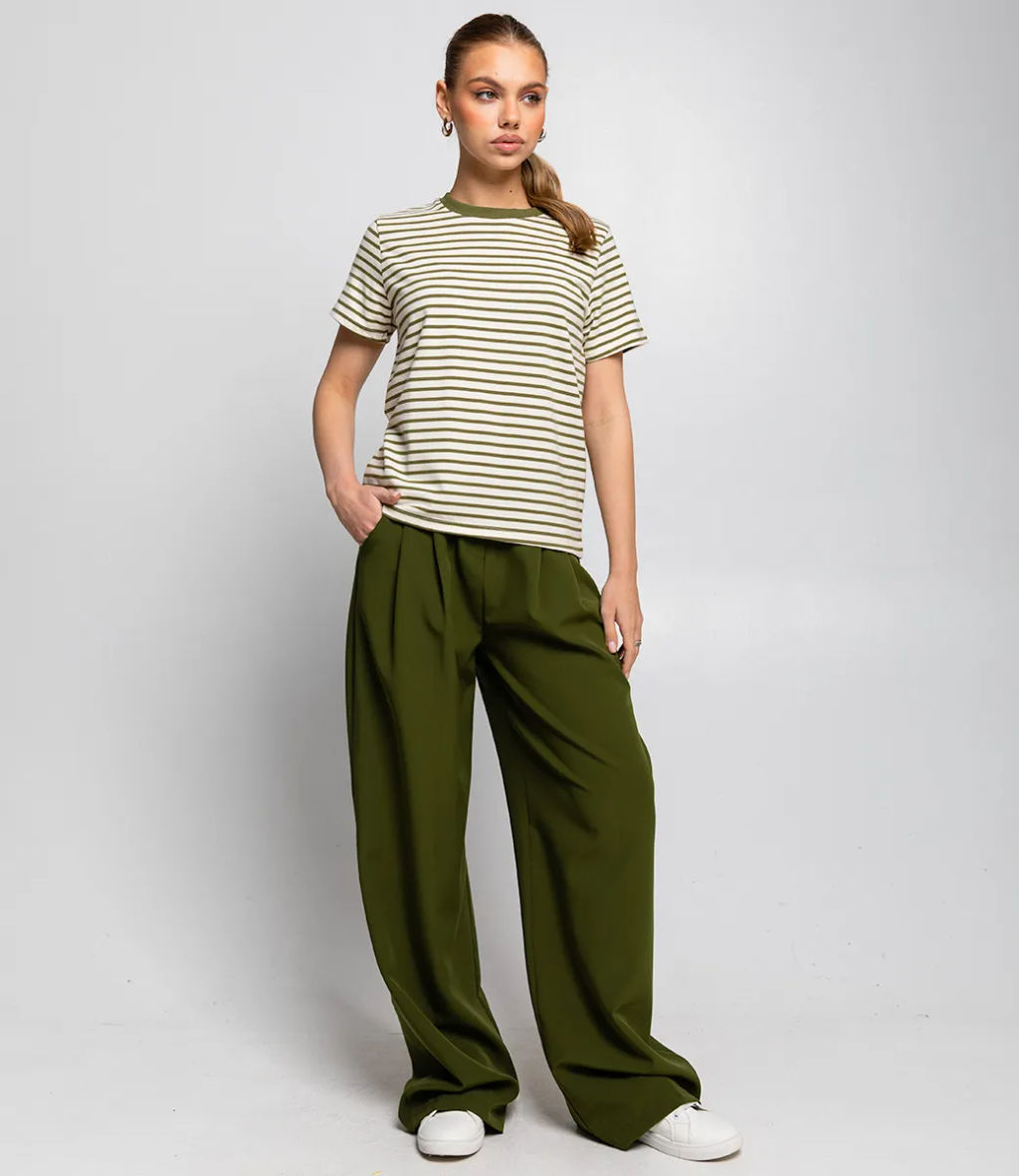 Футболка #КТ8355, зелёный