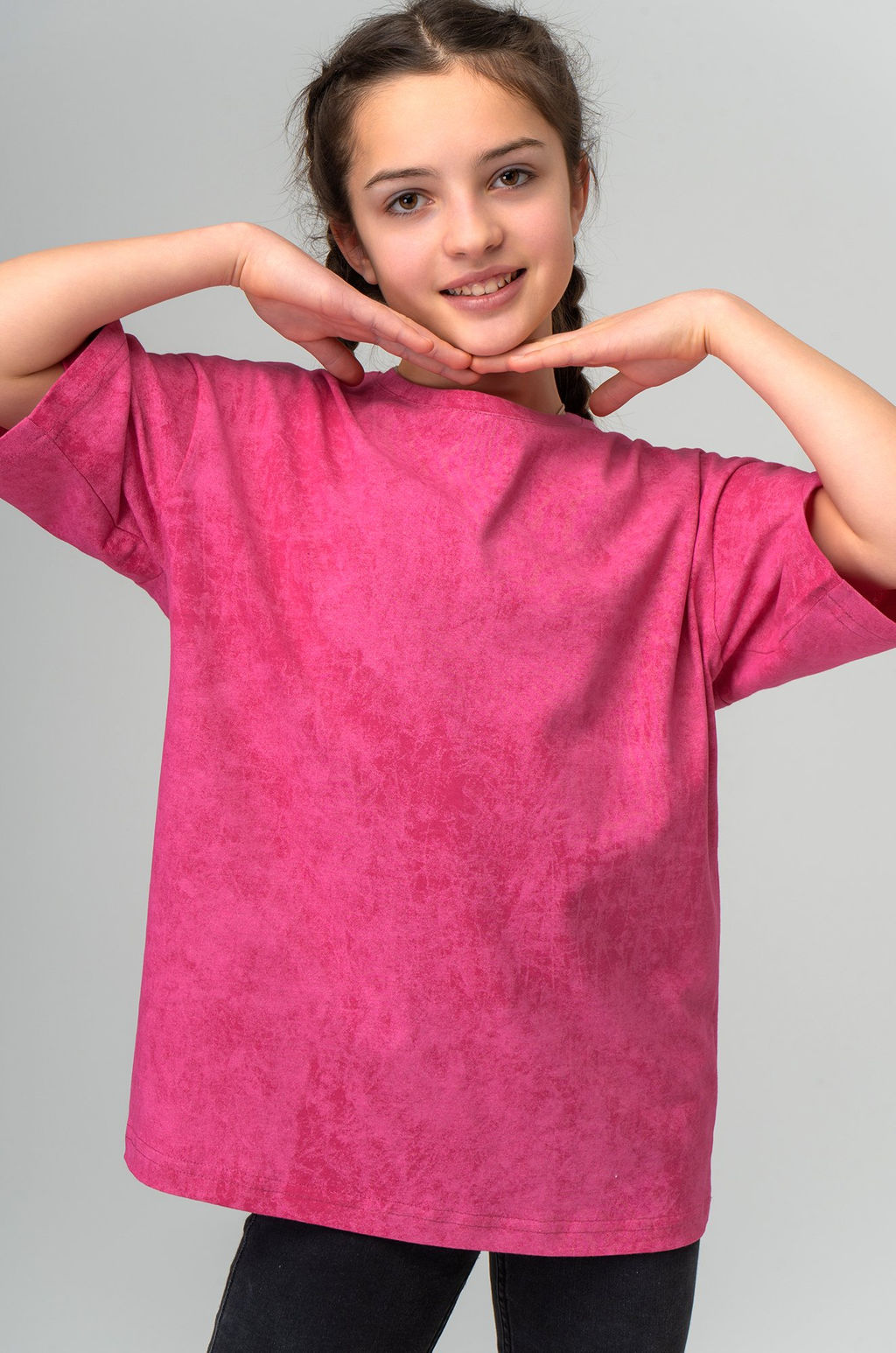 Футболка оверсайз для девочки Happyfox