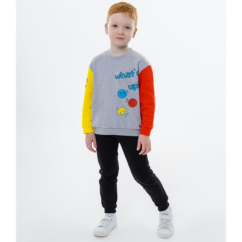 Спортивный костюм футер 2х нитка начёс 8689310101 8689310101 купить оптом по цене 974 ?| Фабрика детской одежды Юлла - Youlala фото 12