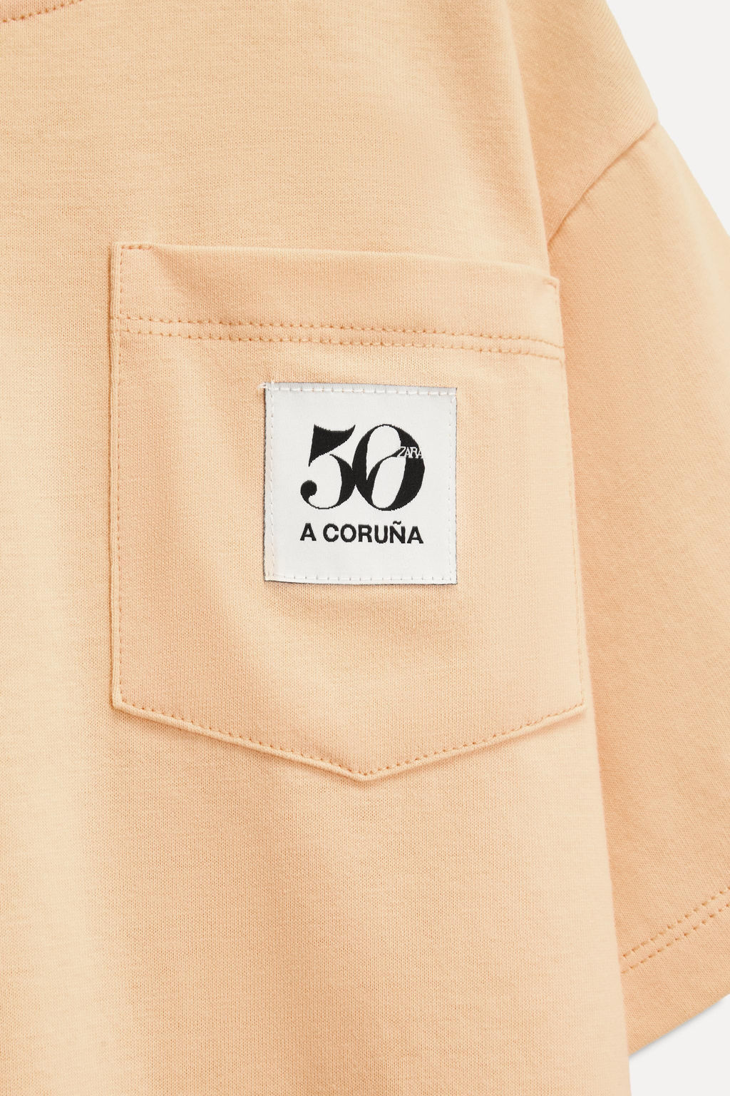 6-14 YEARS/ 50TH ANNIVERSARY LABEL POCKET T-SHIRT - Zara фото 3