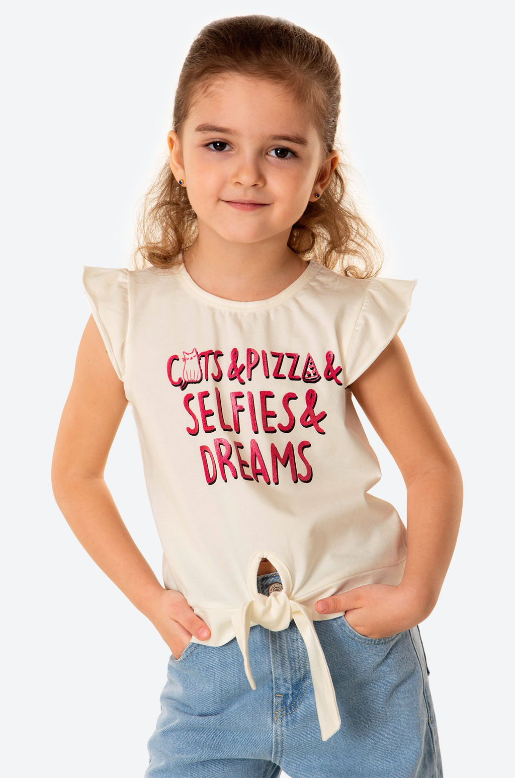 Майка с лайкрой для девочки Bonito  фото 20