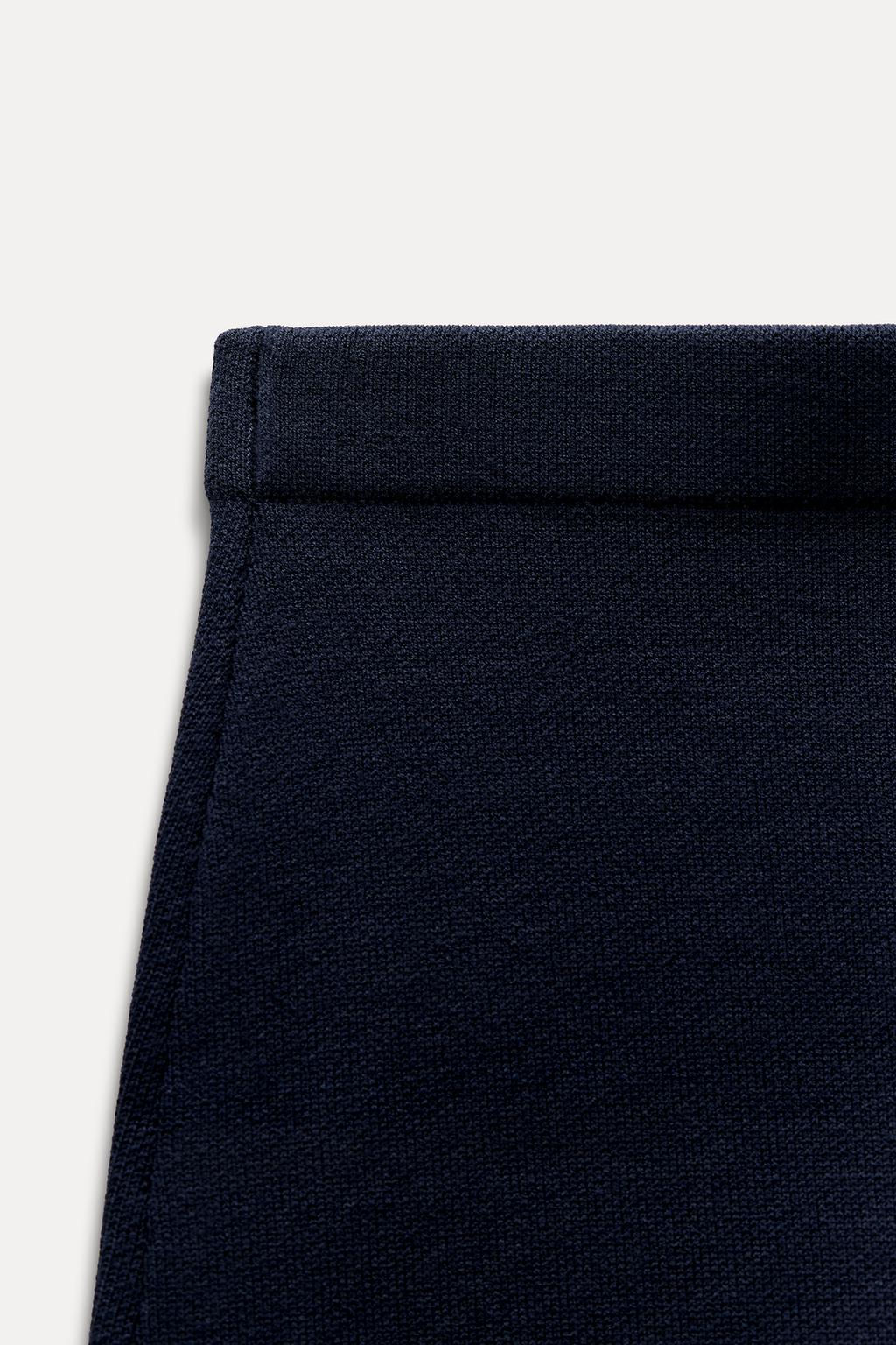 PLAIN KNIT STRAIGHT SKIRT - Zara фото 7