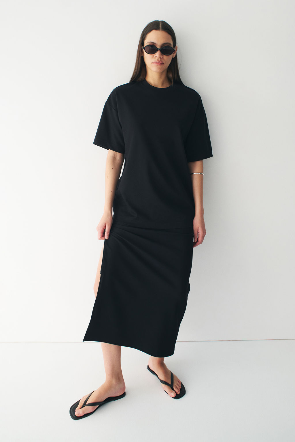 Camiseta Cooling Oversized Fit - H&m фото 10