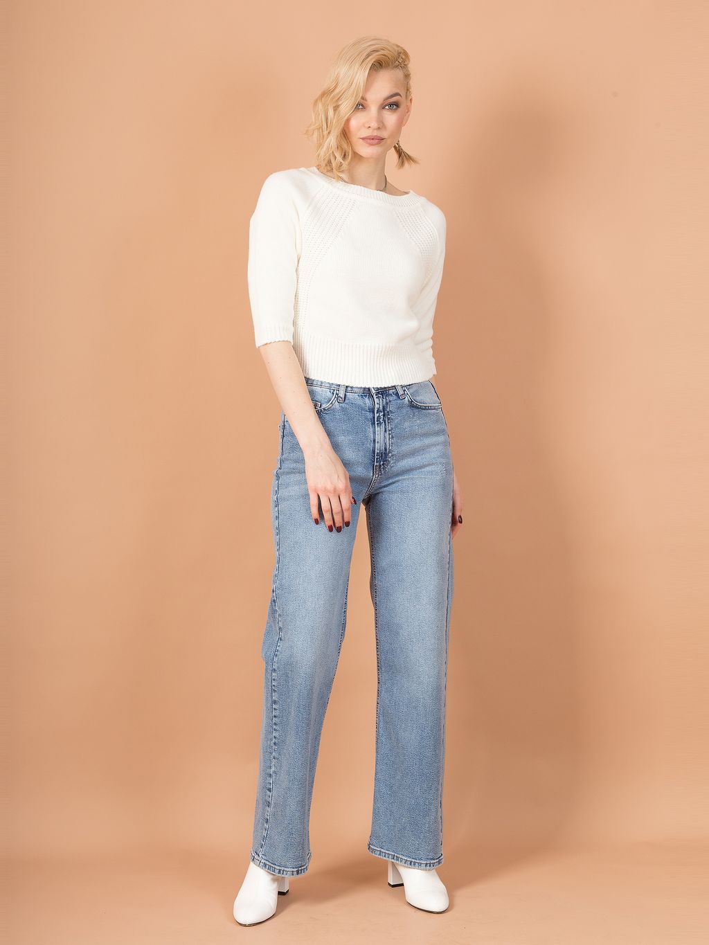 Джемпер вязаный - Stilla фото 4