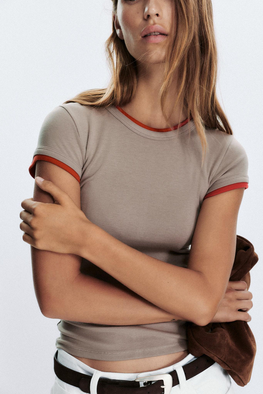 DOUBLE T-SHIRT - Zara фото 29