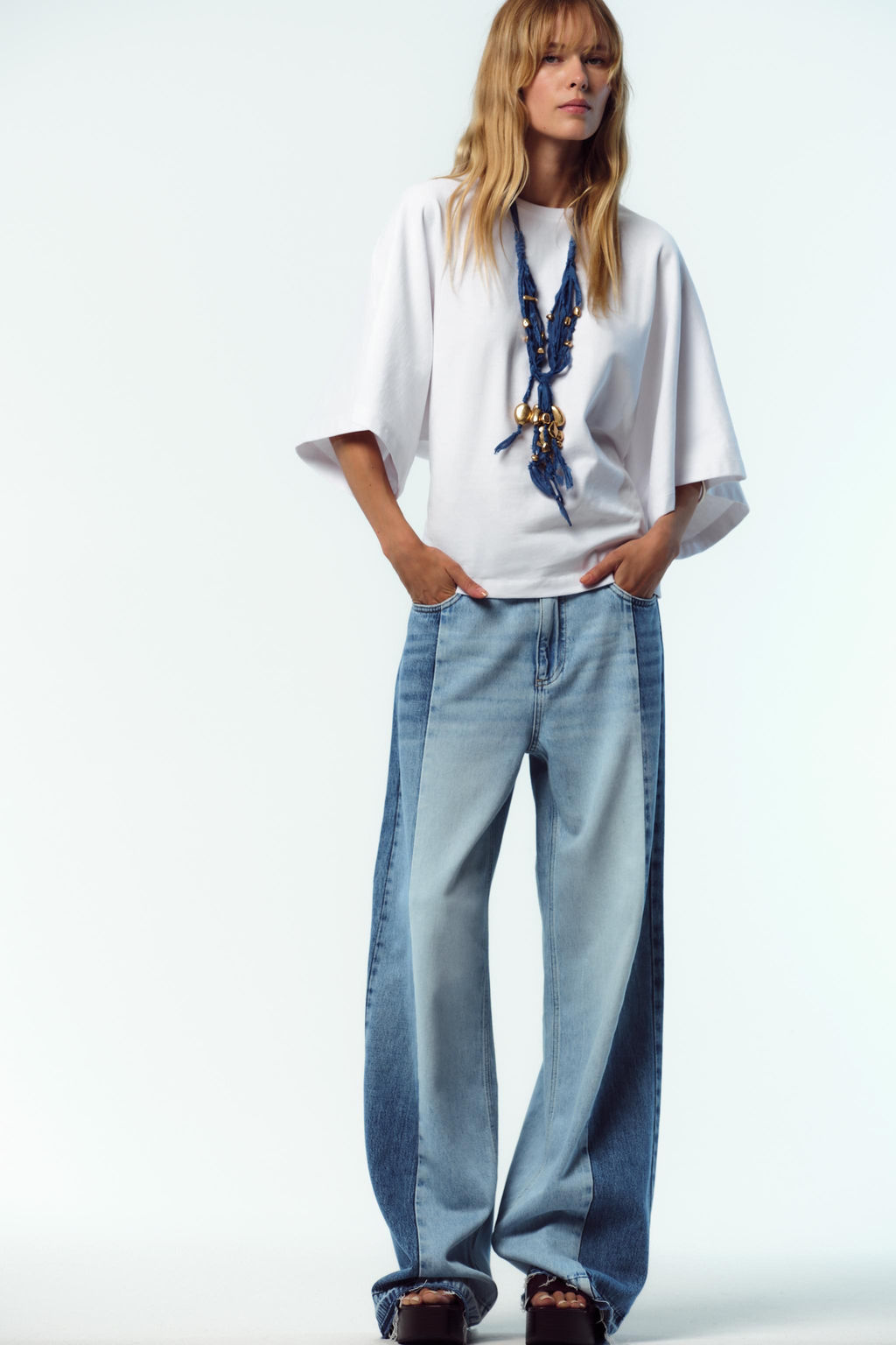 WASHED CAP SLEEVE T-SHIRT - Zara фото 21