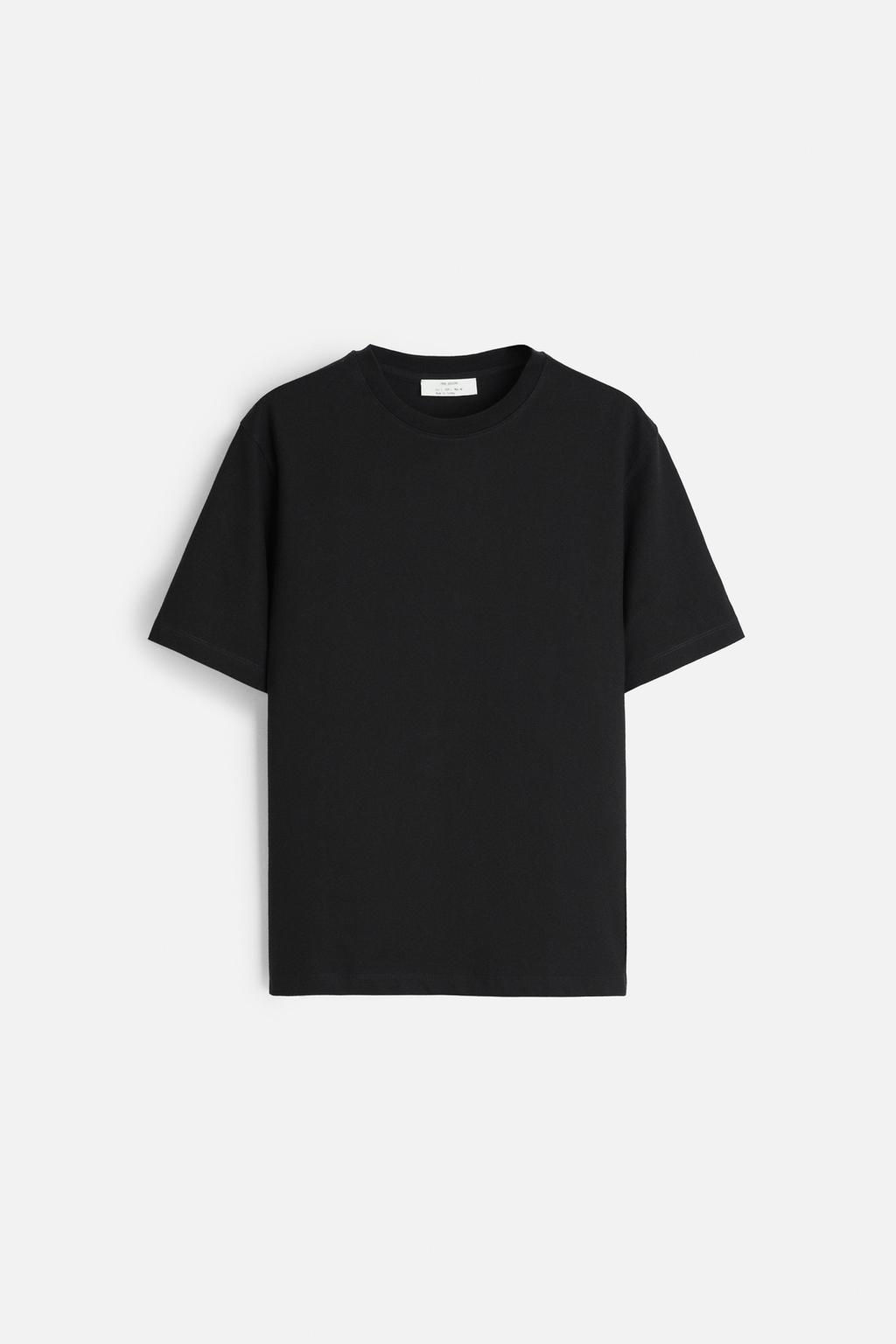 HEAVY WEIGHT SHORT SLEEVE T-SHIRT - Zara фото 20