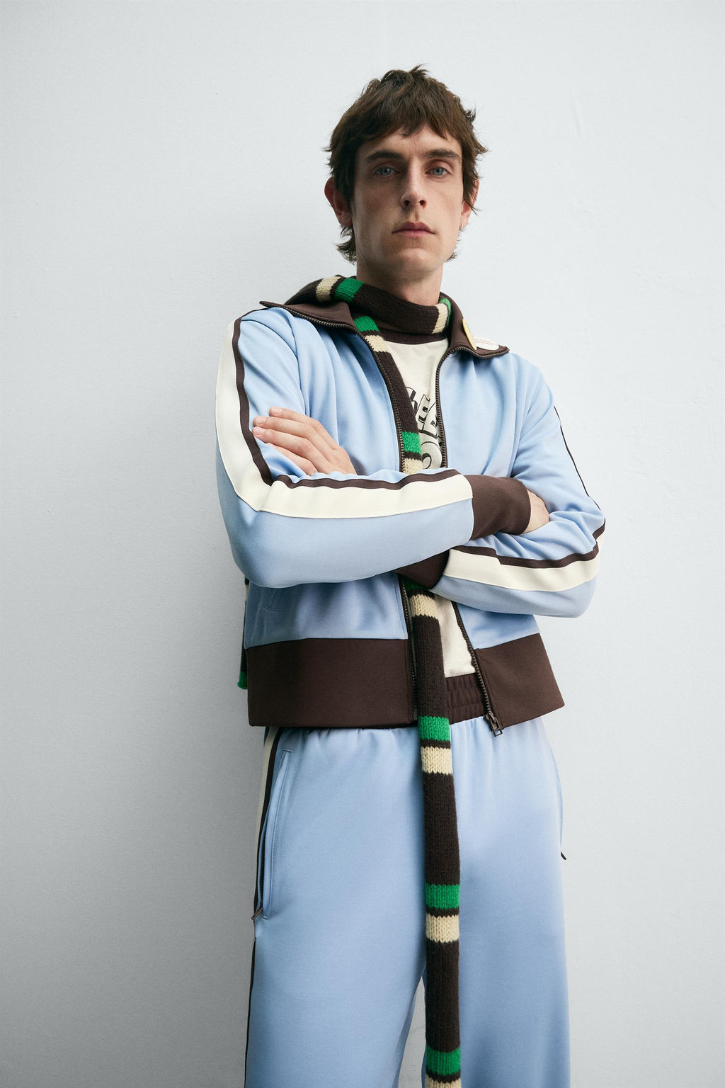 CONTRAST JOGGER JACKET HARRY LAMBERT FOR ZARA X DISNEY  фото 5