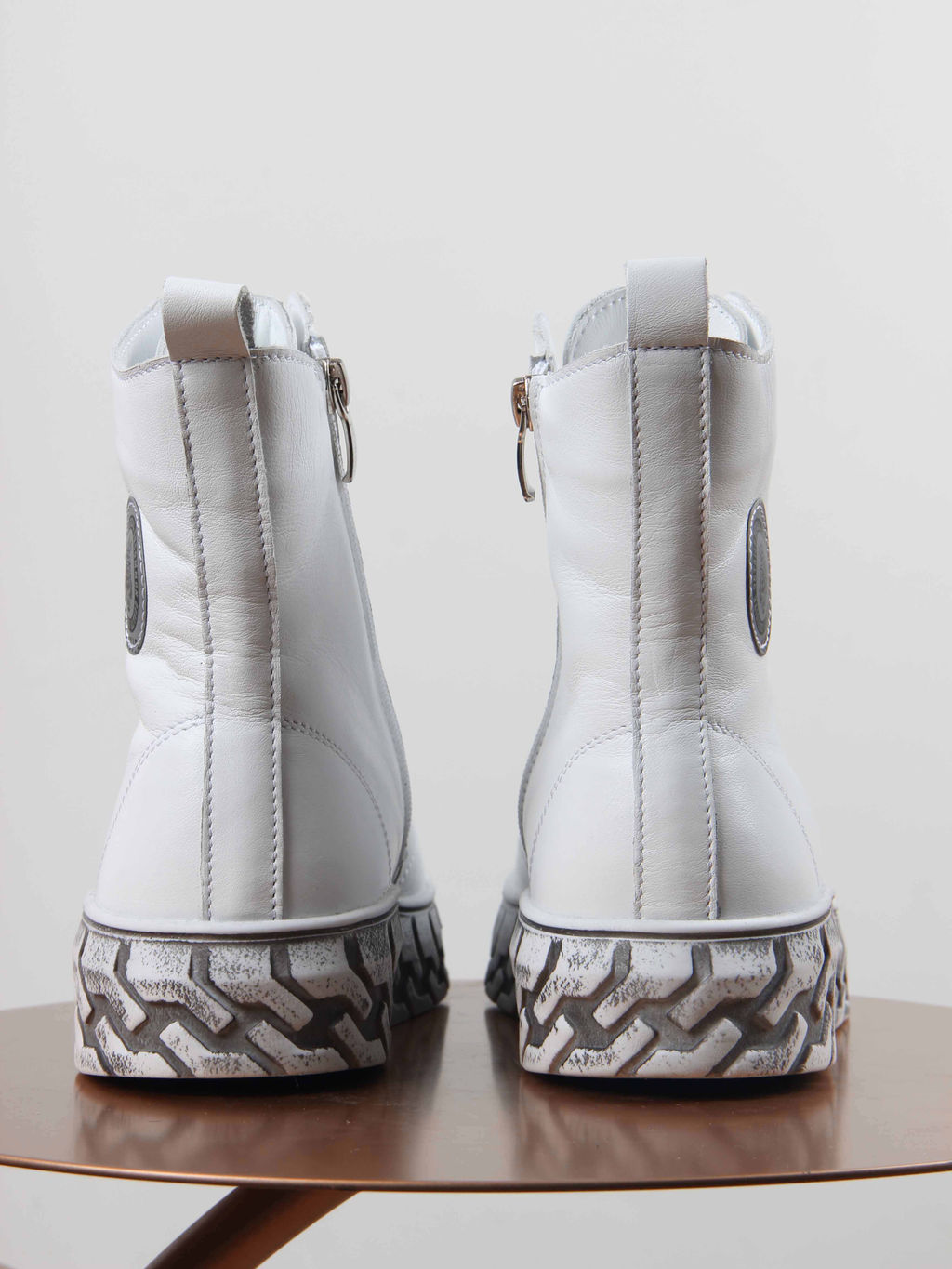 Ботинки 215.icebergw.White/Шерсть