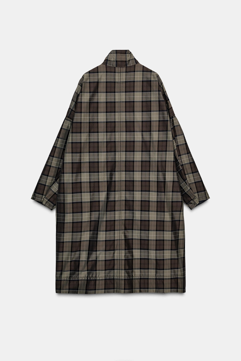 ZW COLLECTION LIMITED EDITION CHECKED TRENCH COAT - Zara фото 6