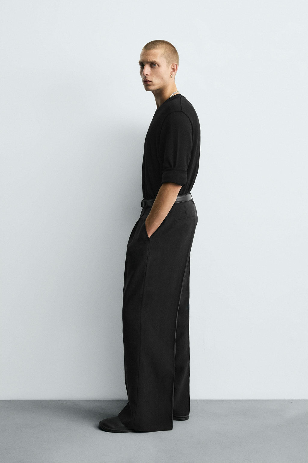 WASHED COTTON SWEATER - Zara фото 4