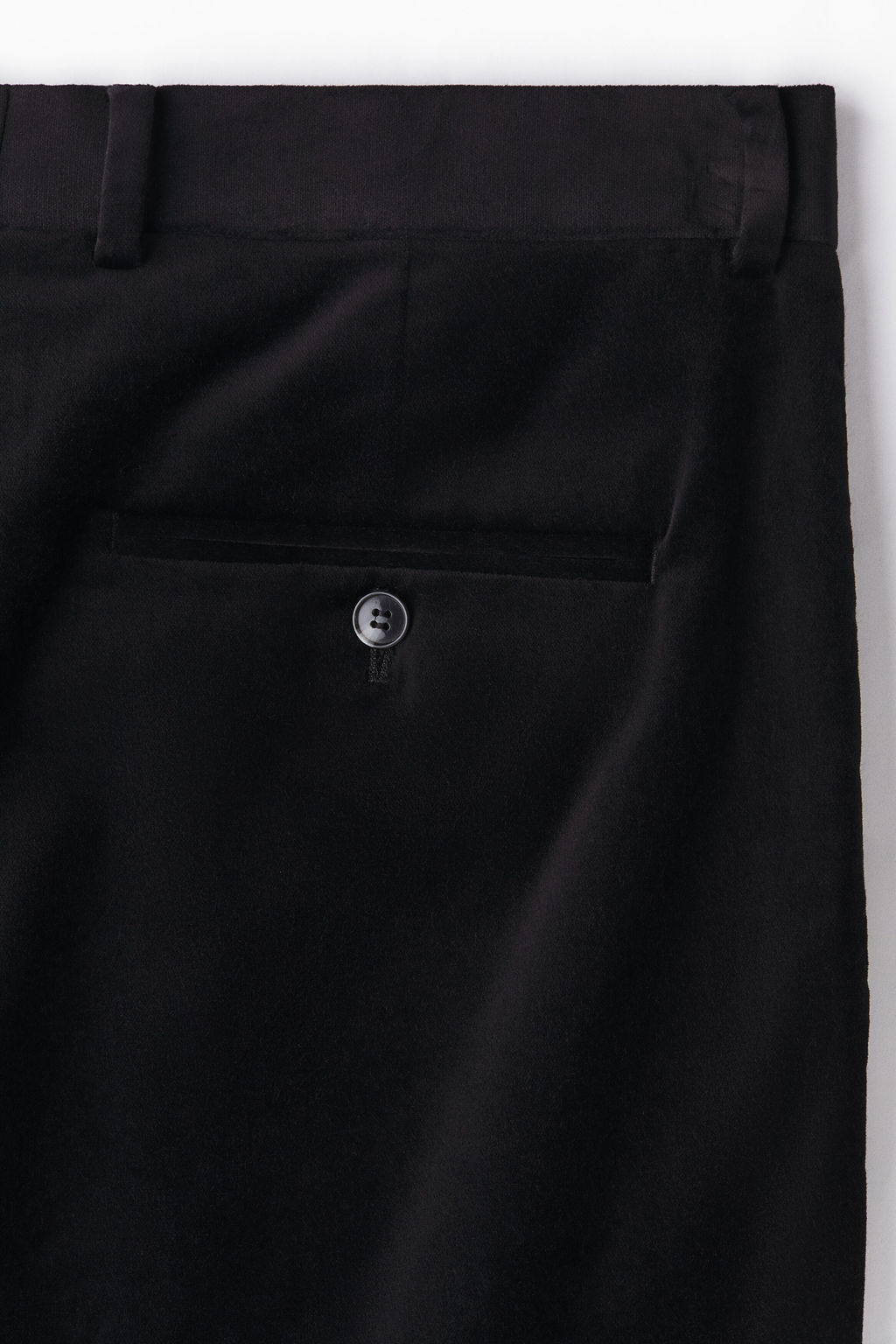 Pantal?n de traje de terciopelo Regular Fit - H&m фото 3