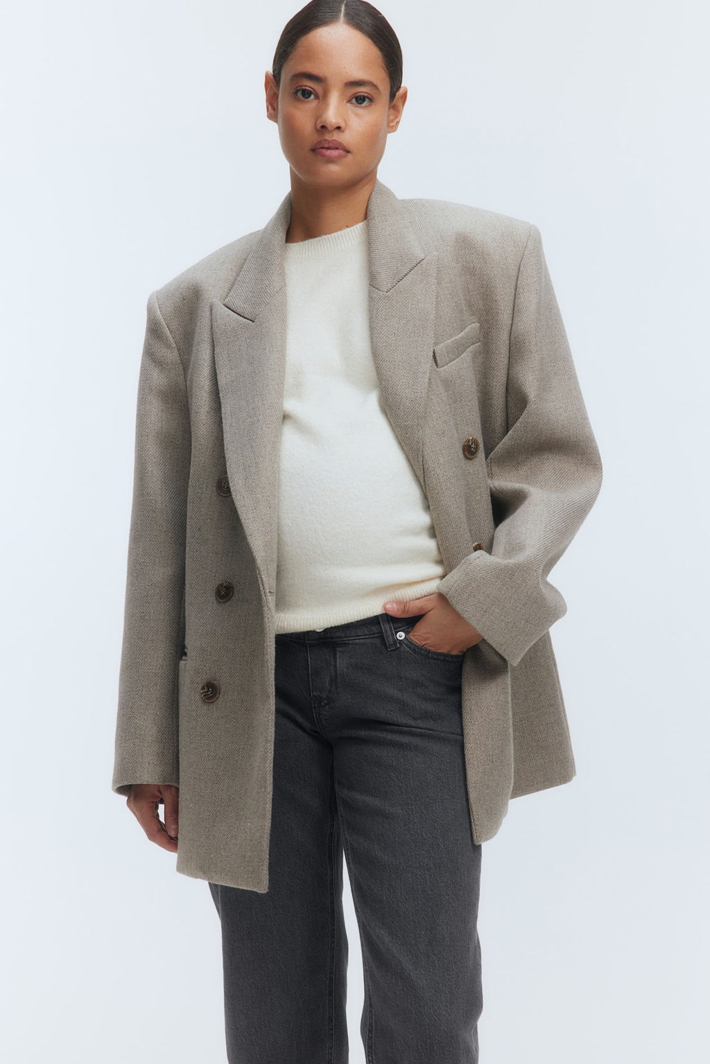 MAMA Straight Ankle Jeans - H&m фото 2