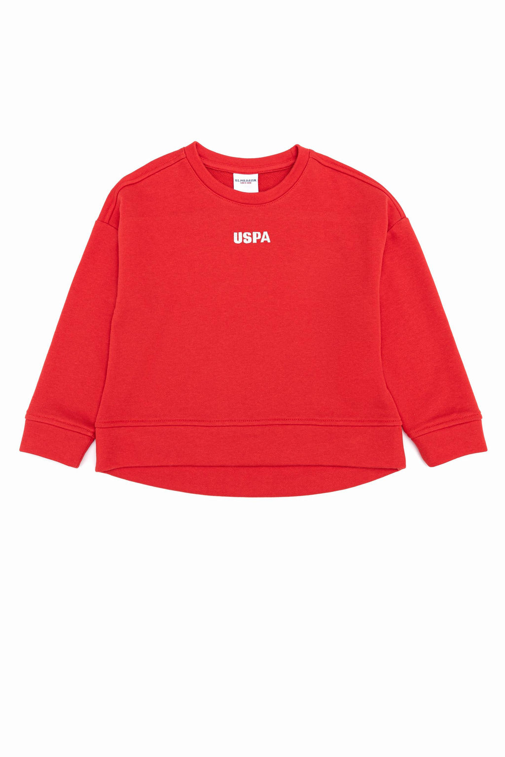 U. S. Polo Assn Детский красный базовый свитшот с круглым вырезом - U.s. polo assn фото 16